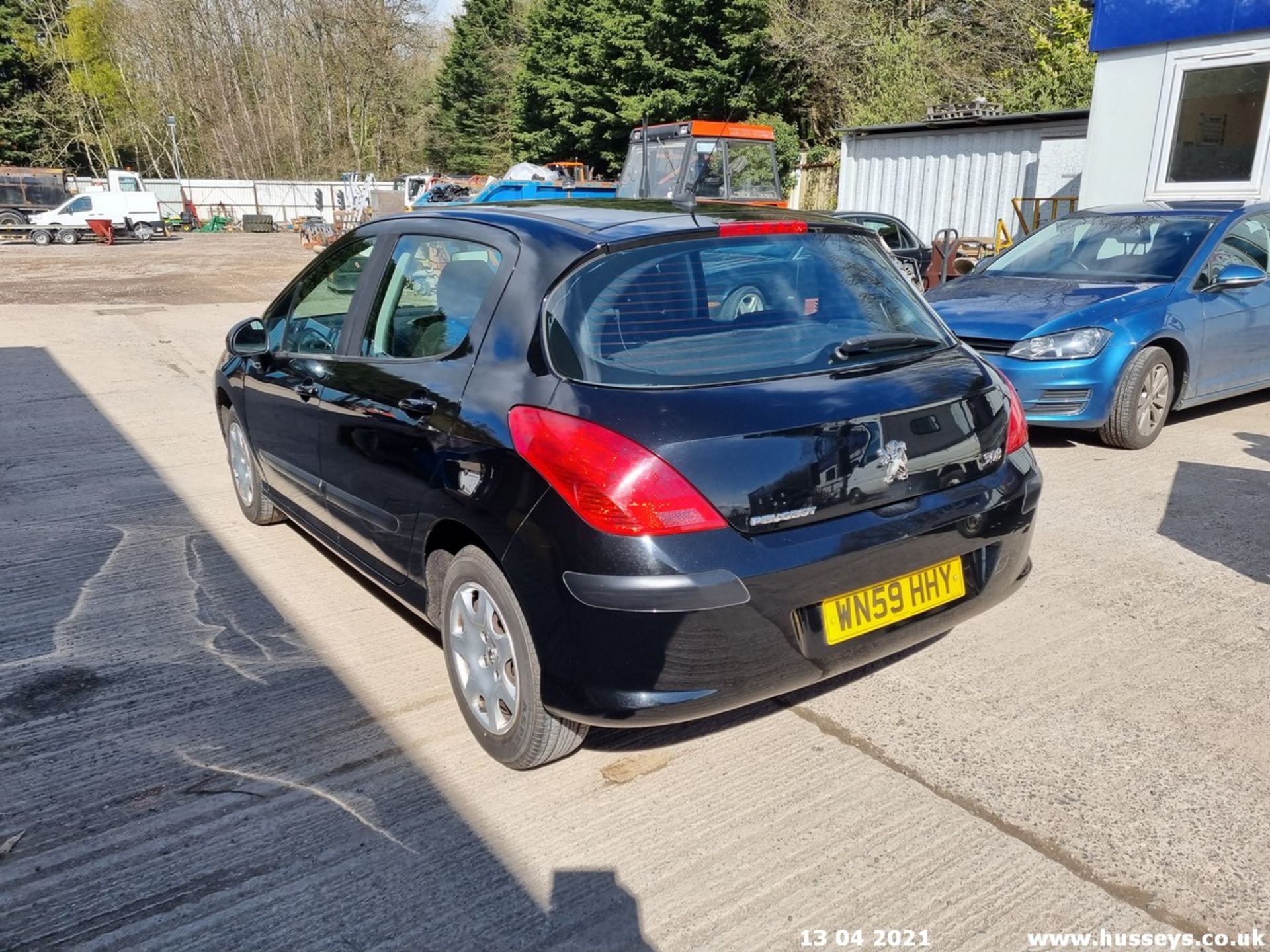 09/59 PEUGEOT 308 S - 1397cc 5dr Hatchback (Black, 108k) - Image 4 of 10