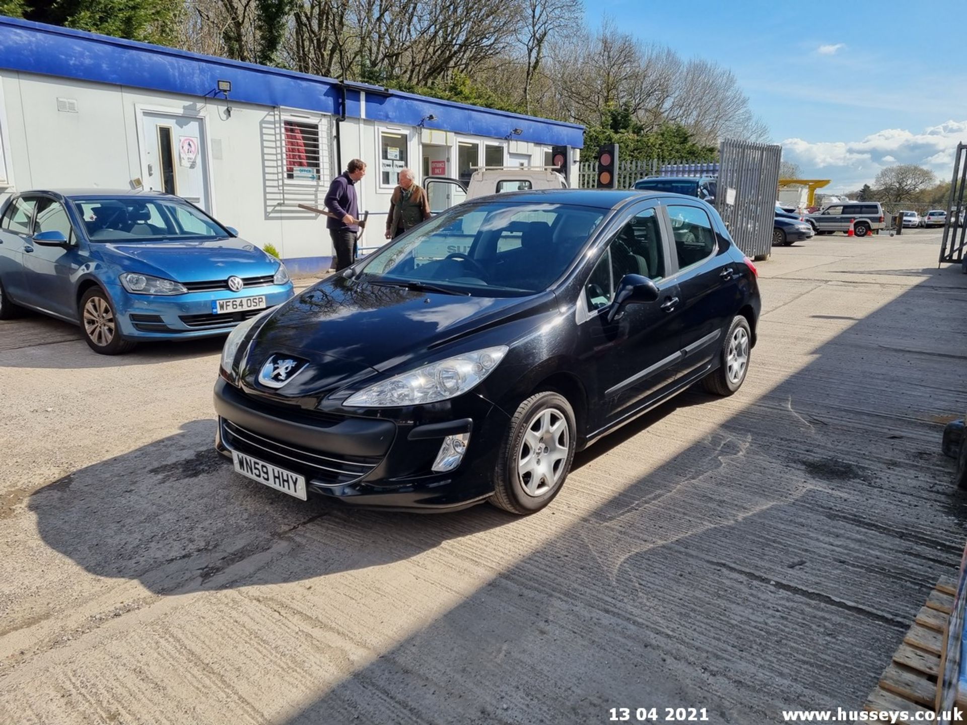 09/59 PEUGEOT 308 S - 1397cc 5dr Hatchback (Black, 108k) - Image 3 of 10