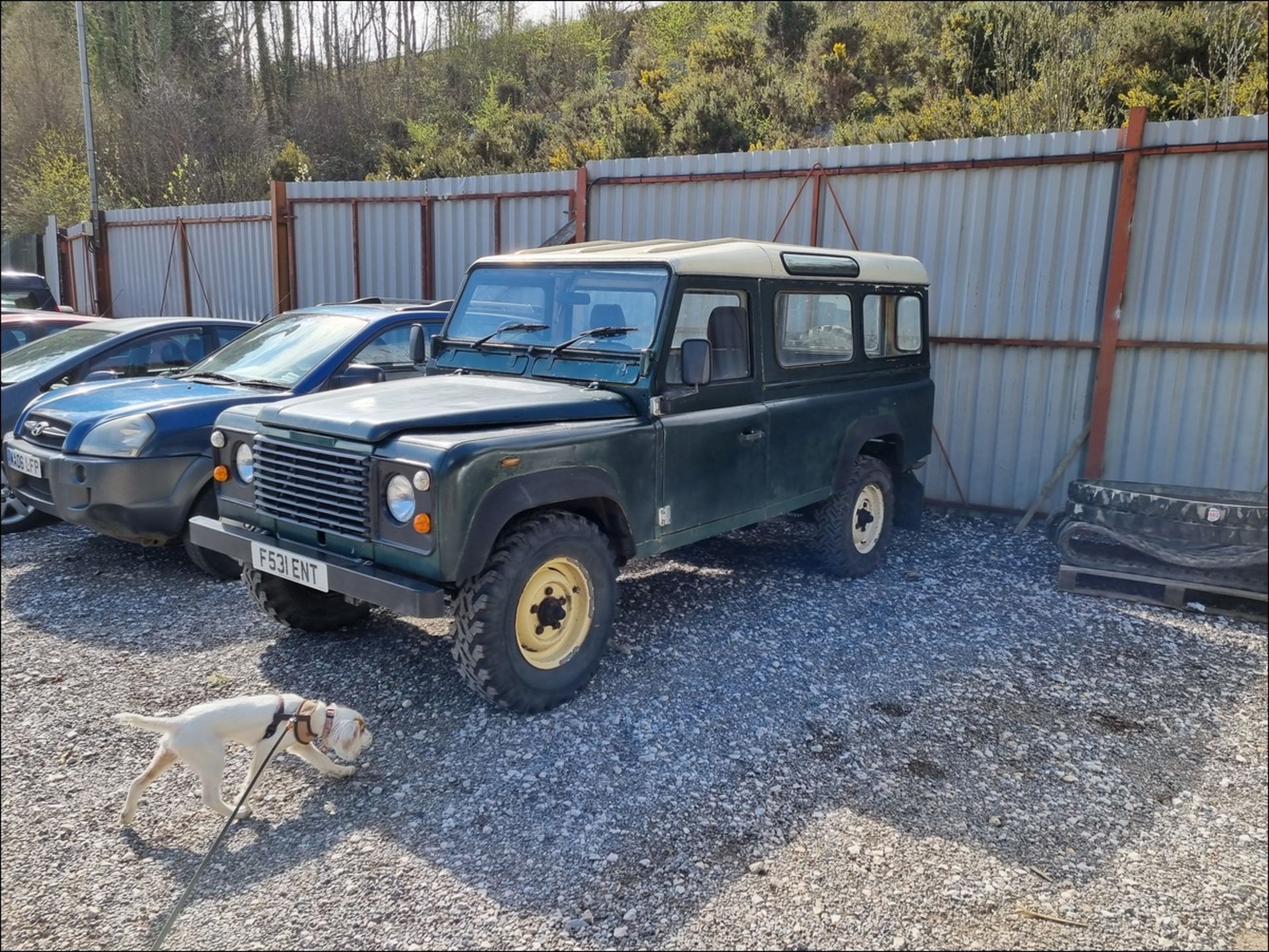 1989 LAND ROVER 110 4C SW D - 2495cc 3dr 4x4 (Green) - Image 2 of 11