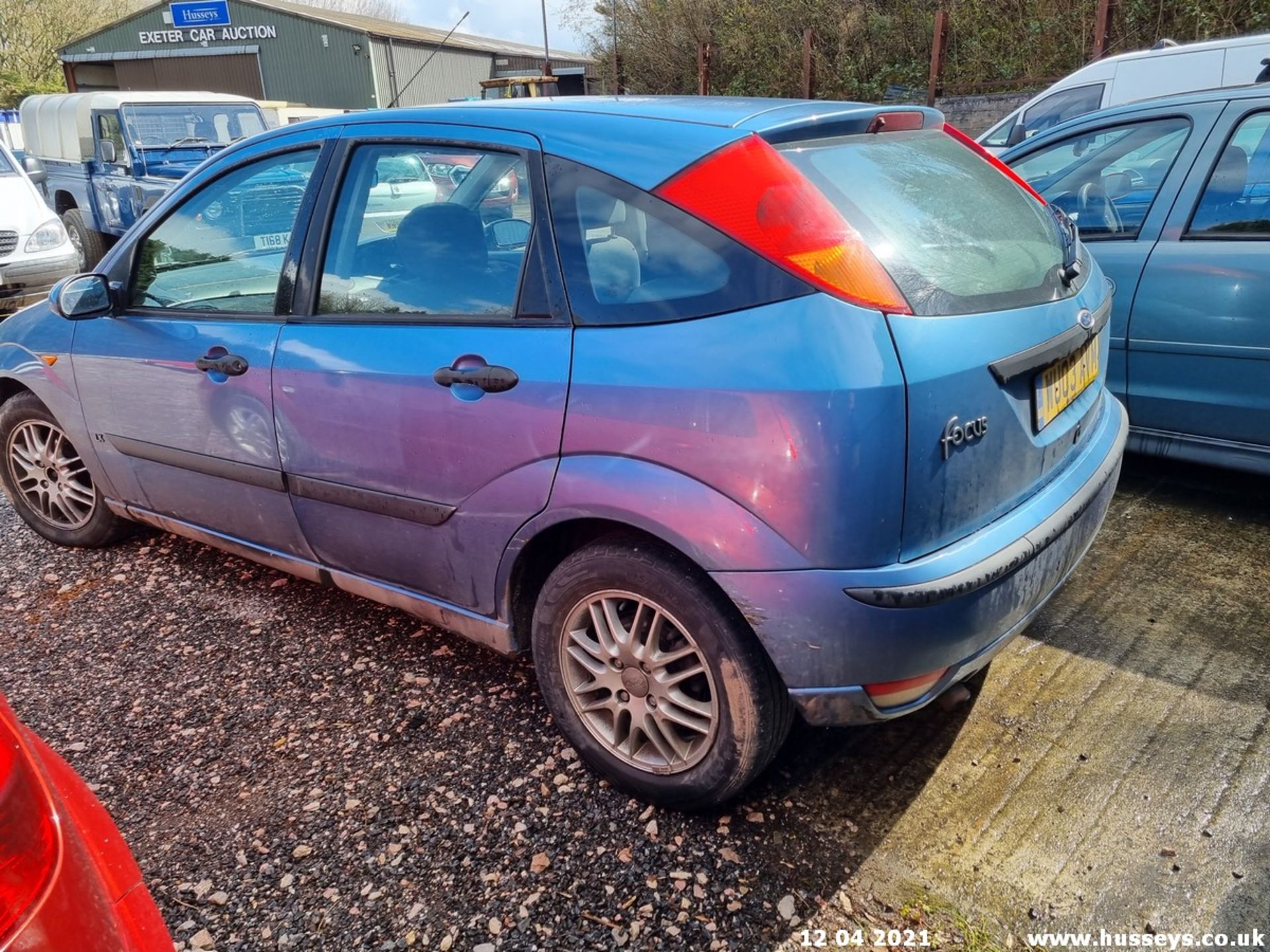 03/03 FORD FOCUS LX TDCI - 1753cc 5dr Hatchback (Blue) - Image 11 of 11