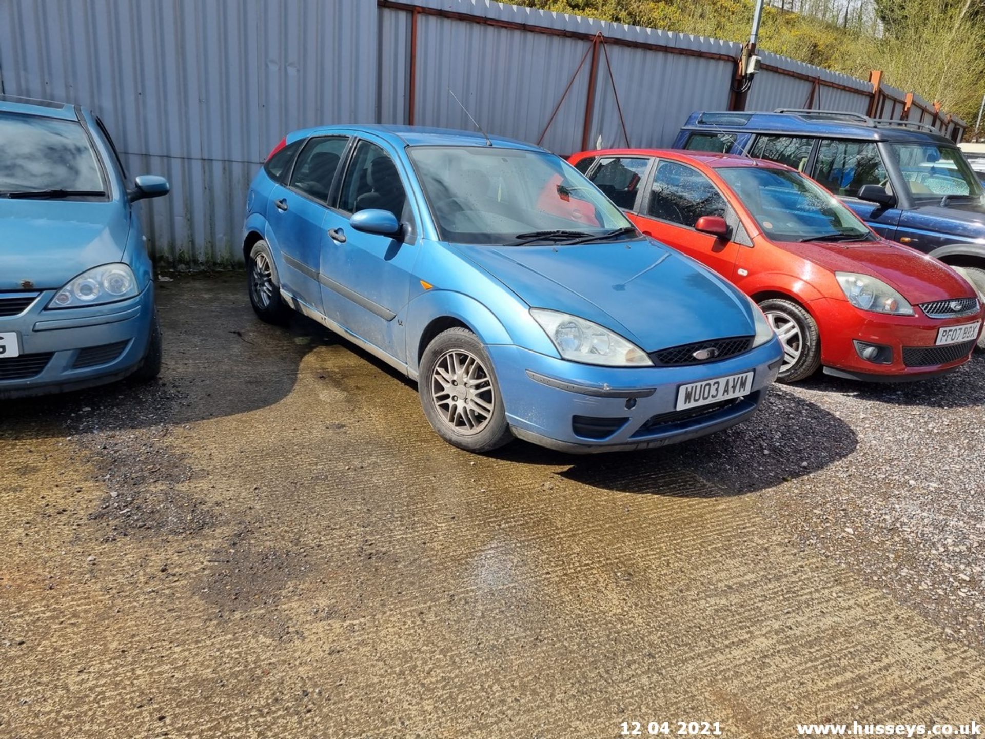 03/03 FORD FOCUS LX TDCI - 1753cc 5dr Hatchback (Blue) - Image 5 of 11