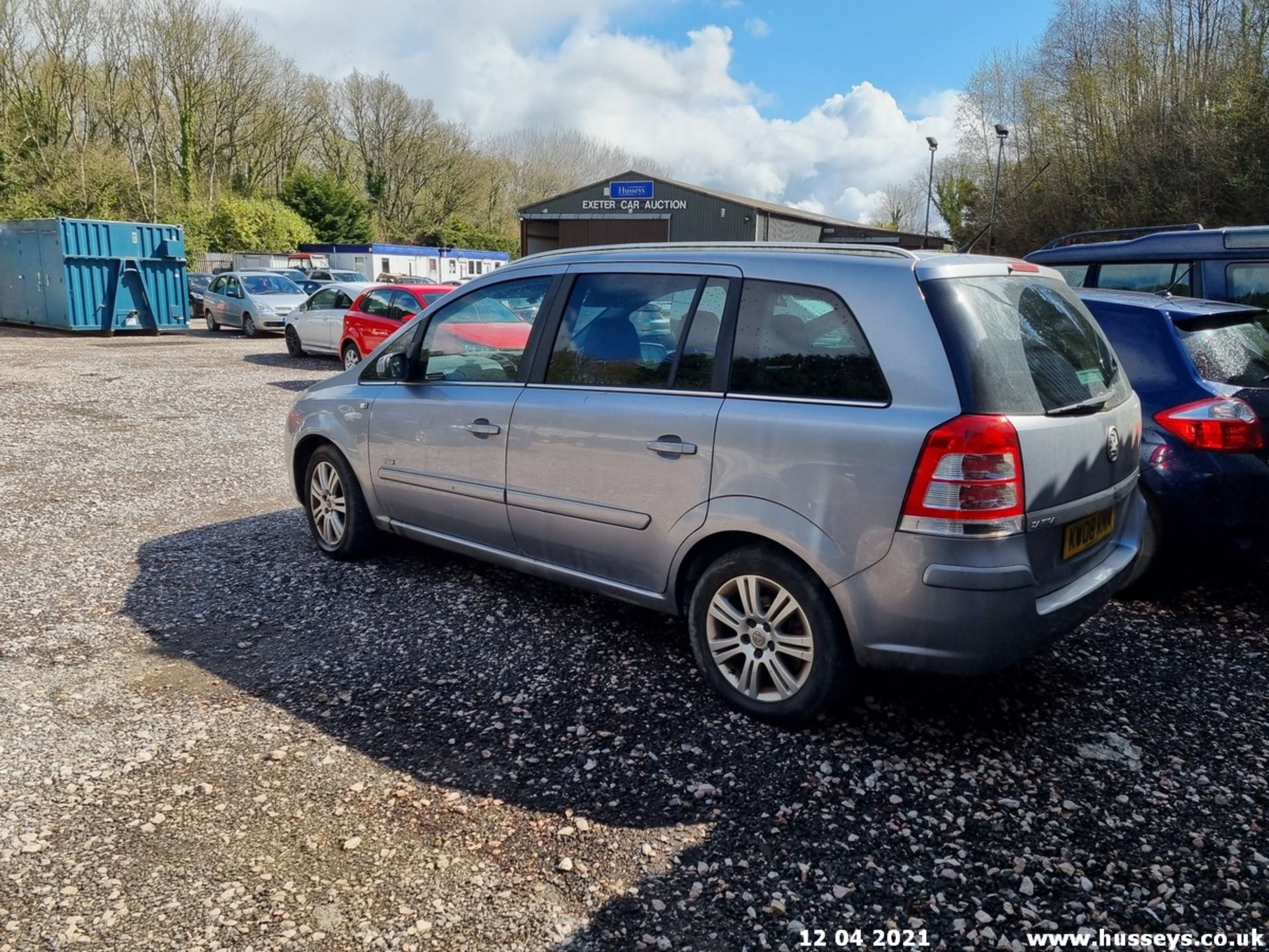 08/08 VAUXHALL ZAFIRA DESIGN - 1796cc 5dr MPV (Silver, 103k) - Image 7 of 13