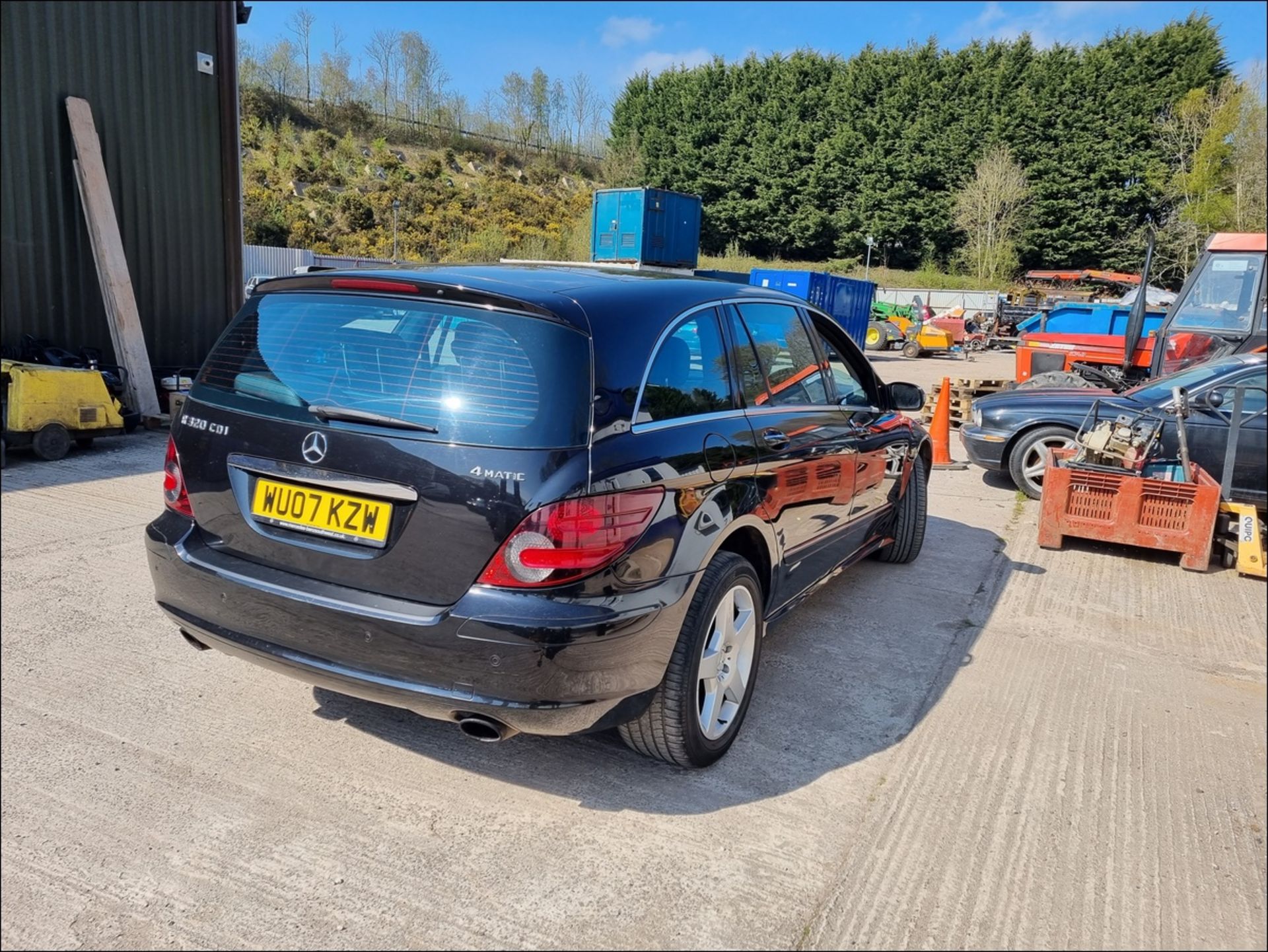 07/07 MERCEDES R320 L SPORT CDI A - 2987cc 5dr Estate (Black, 214k) - Image 8 of 14