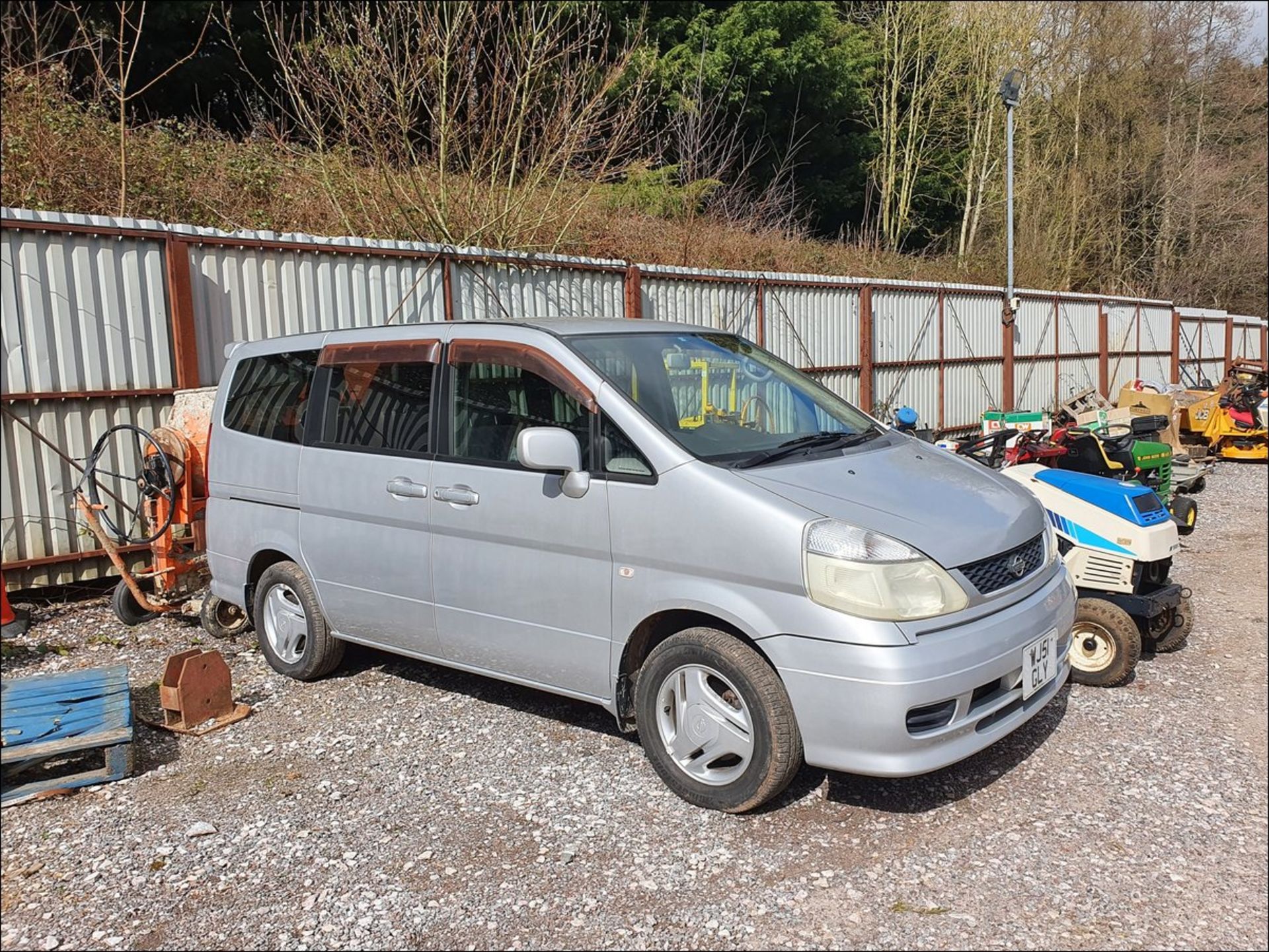 13/51 NISSAN SERENA - 1990cc 5dr MPV (Silver, 99k) - Image 6 of 16