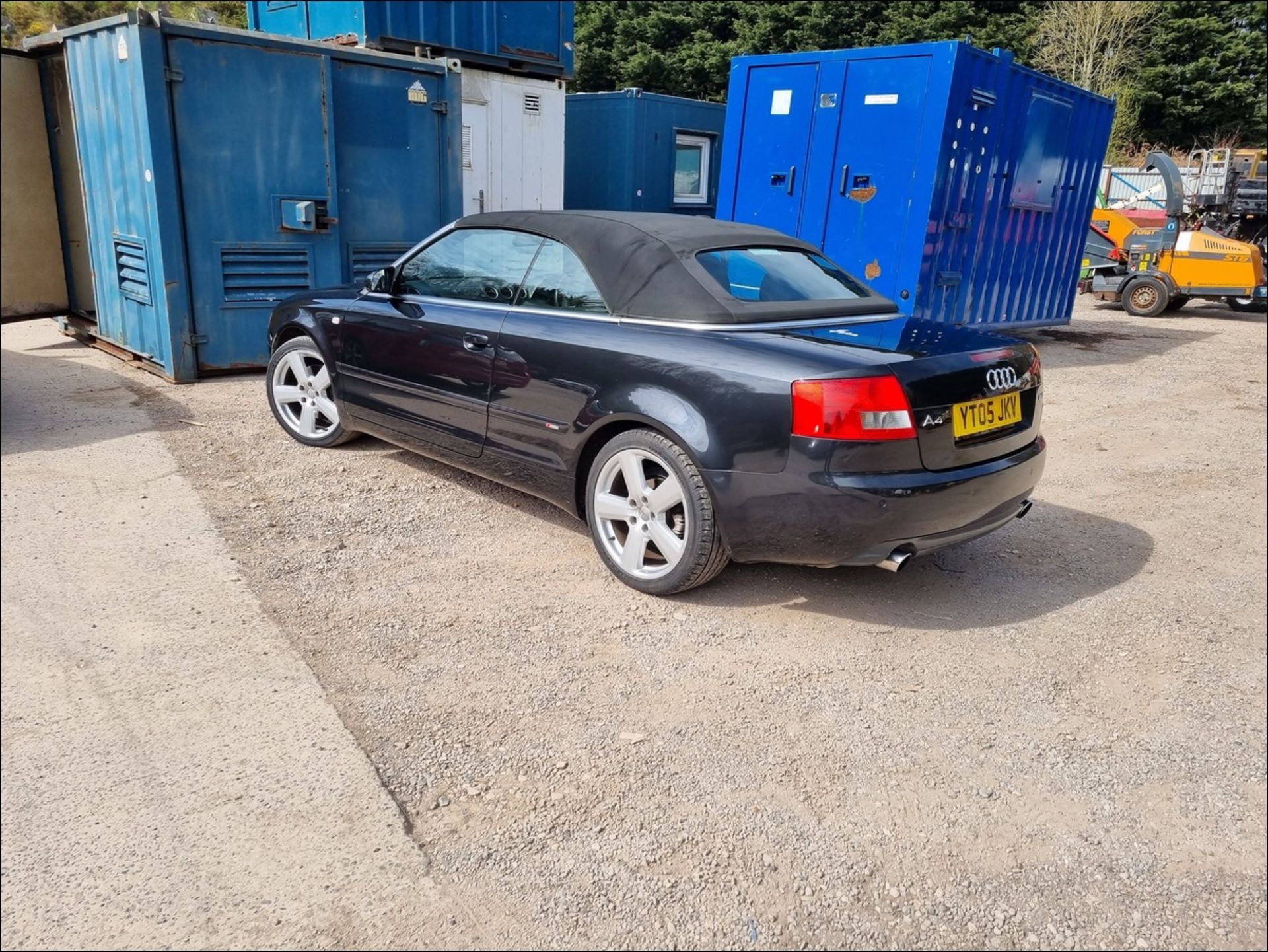 05/05 AUDI A4 T S LINE CVT - 1781cc 2dr Convertible (Black, 96k) - Image 3 of 11