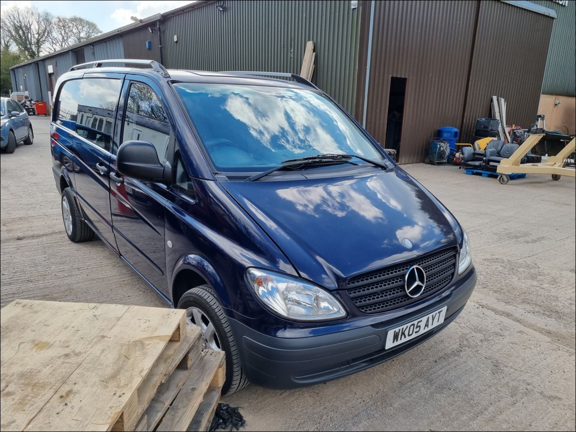 05/05 MERCEDES VITO 111 CDI LONG - 2148cc 5.dr Van (Mauve/purple, 120k) - Image 11 of 12