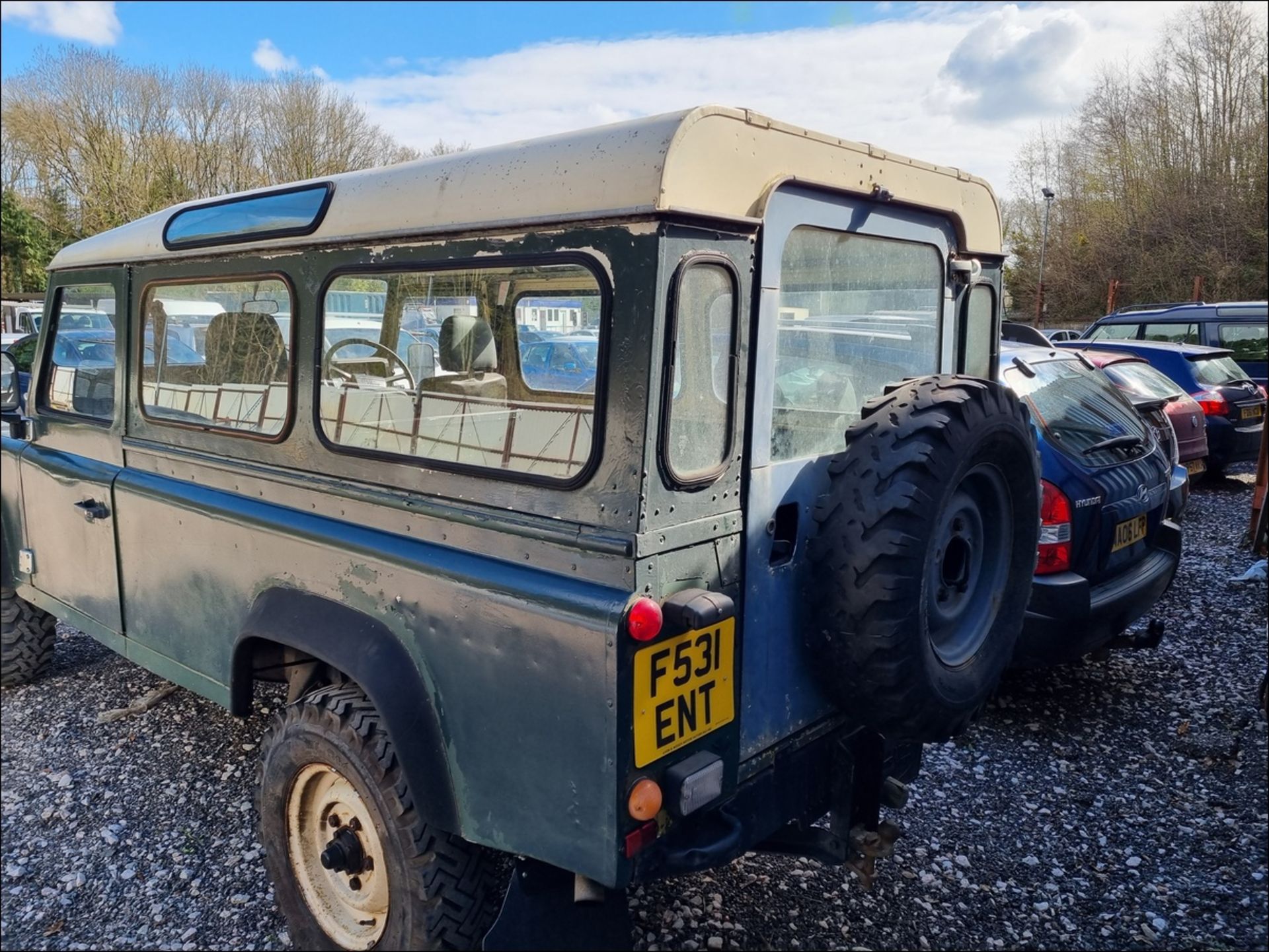 1989 LAND ROVER 110 4C SW D - 2495cc 3dr 4x4 (Green) - Image 11 of 11