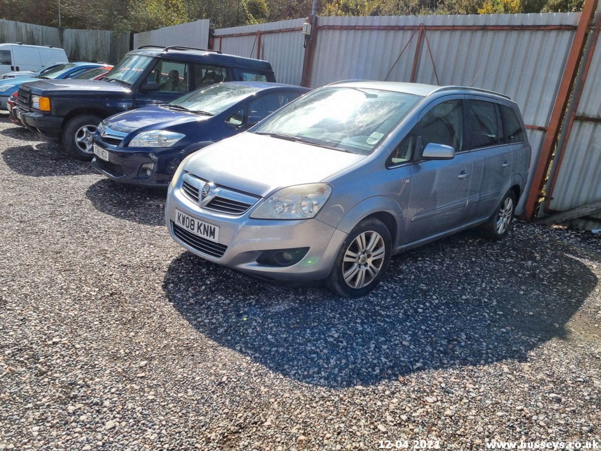 08/08 VAUXHALL ZAFIRA DESIGN - 1796cc 5dr MPV (Silver, 103k) - Image 5 of 13