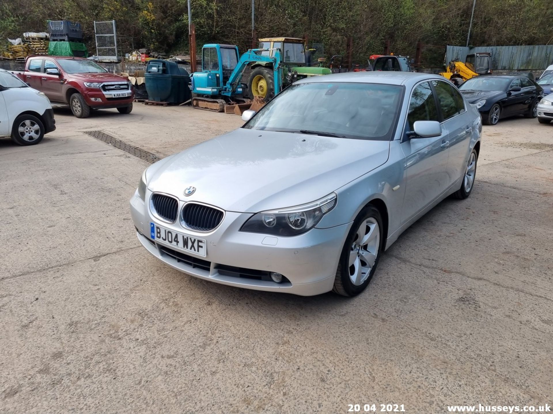 04/04 BMW 530D SE AUTO - 2993cc 4dr Saloon (Silver, 207k) - Image 4 of 15