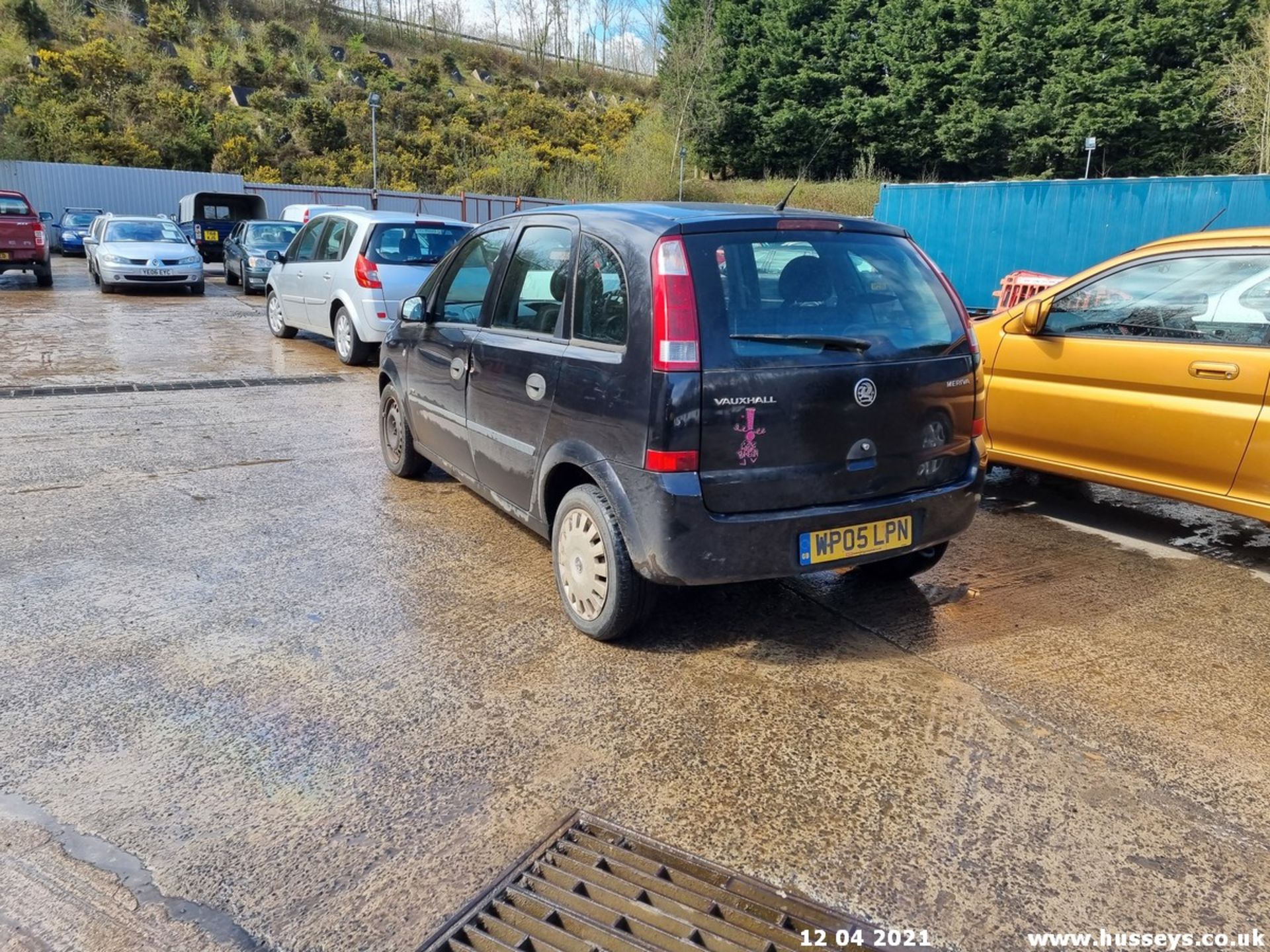 05/05 VAUXHALL MERIVA LIFE TWINPORT - 1364cc 5dr MPV (Black, 132k) - Image 4 of 15