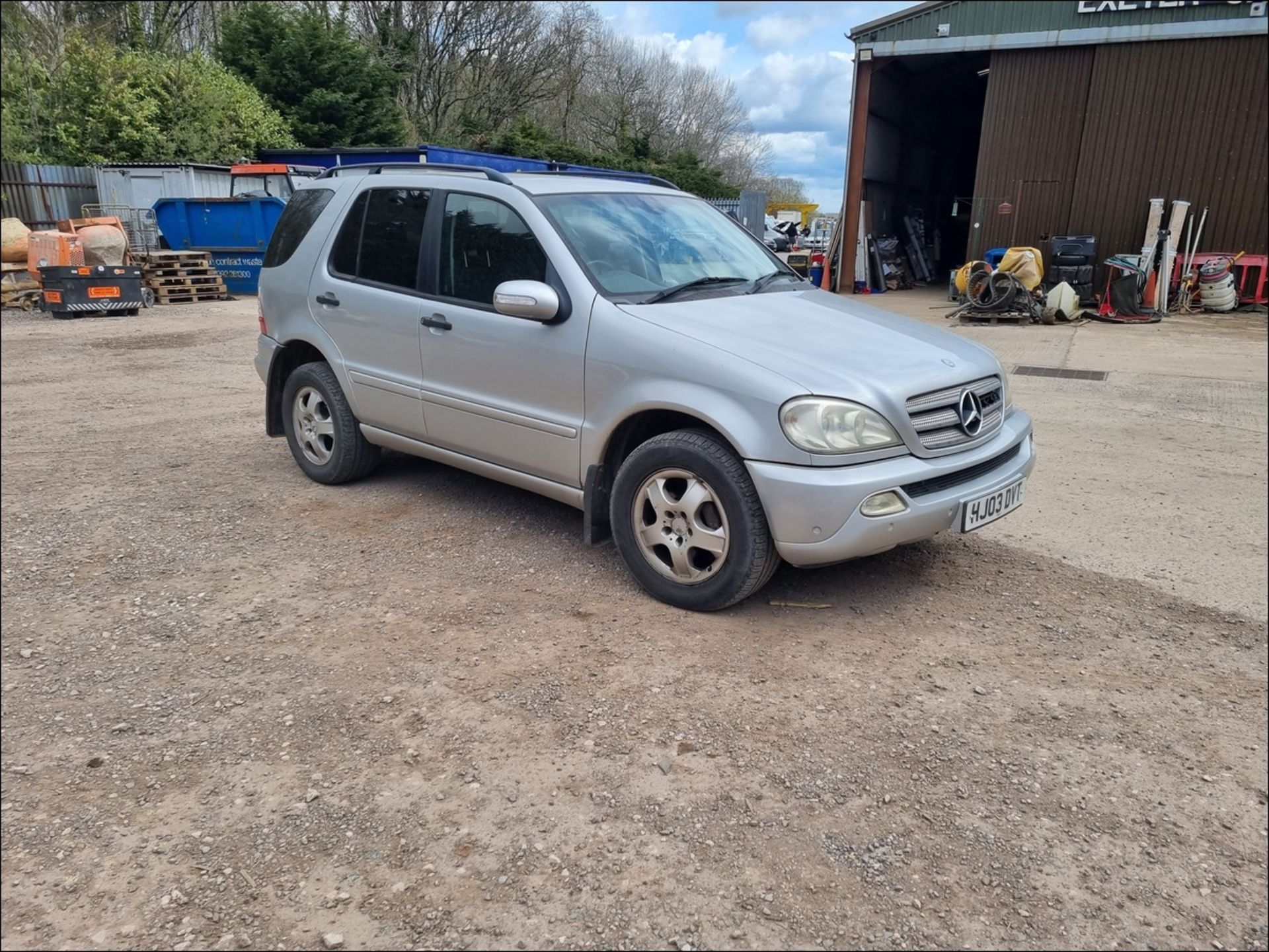 03/03 MERCEDES ML270 CDI AUTO - 2688cc 5dr Estate (Silver, 167k) - Image 17 of 17