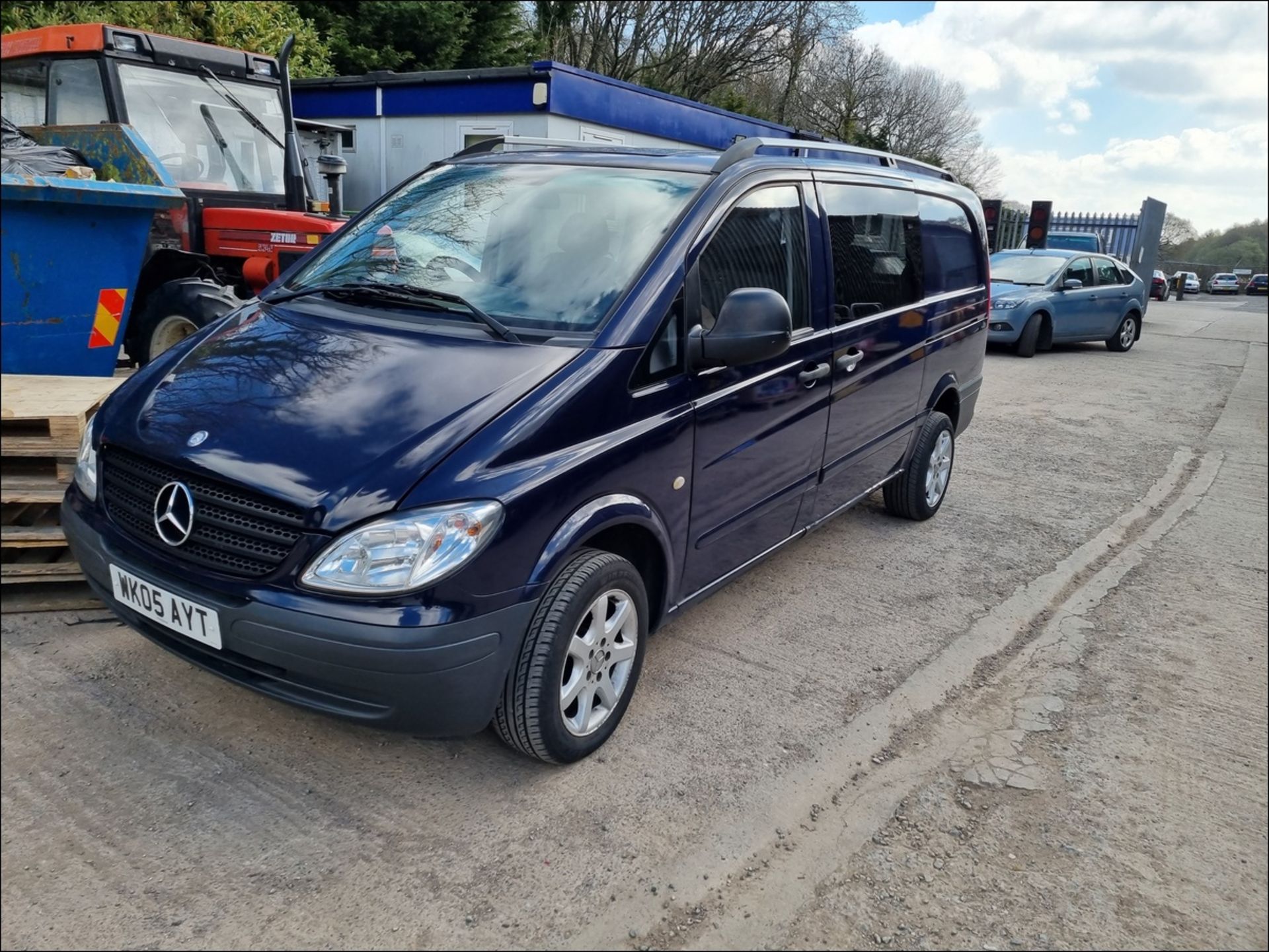 05/05 MERCEDES VITO 111 CDI LONG - 2148cc 5.dr Van (Mauve/purple, 120k) - Image 12 of 12