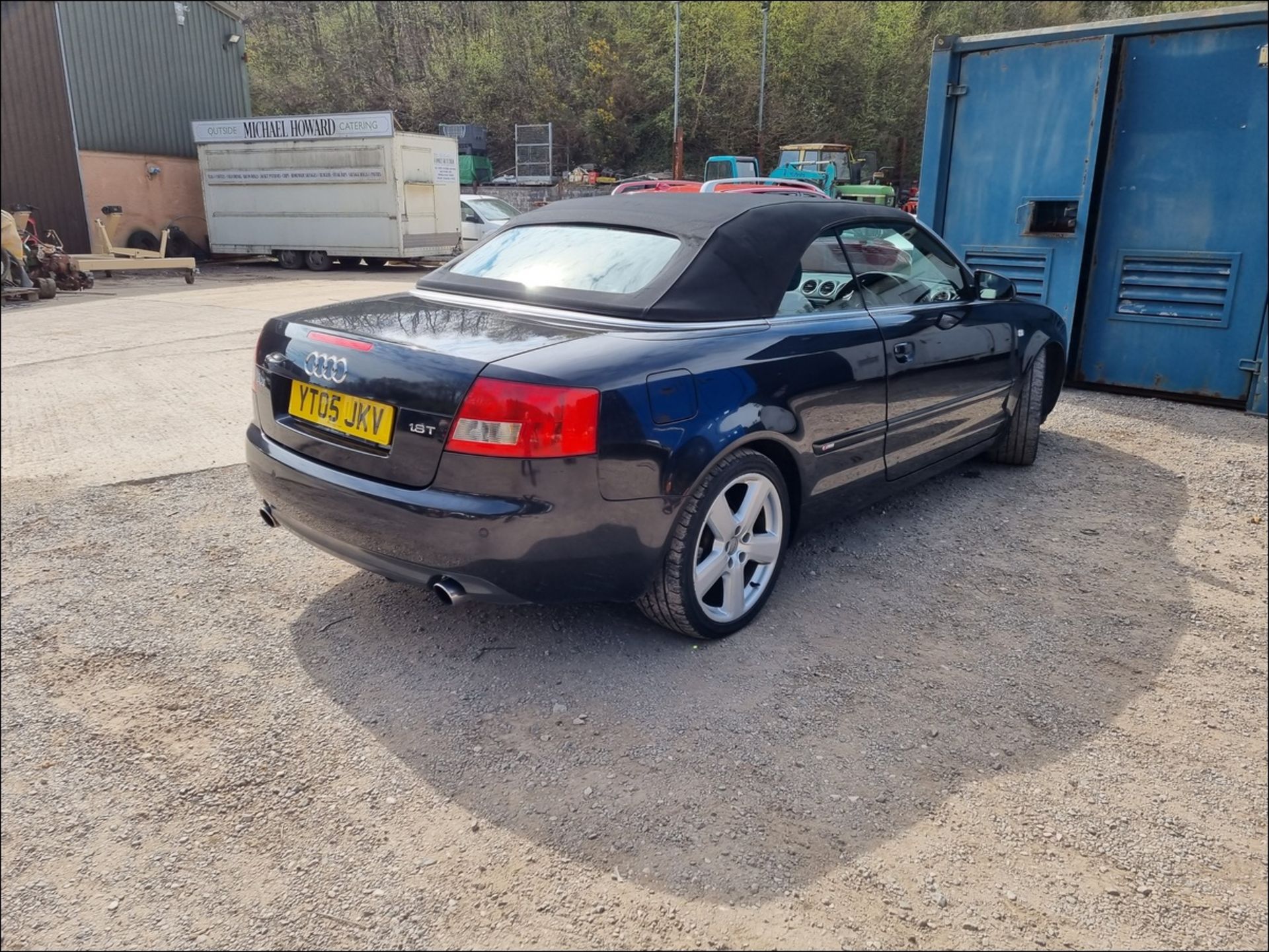 05/05 AUDI A4 T S LINE CVT - 1781cc 2dr Convertible (Black, 96k) - Image 6 of 11