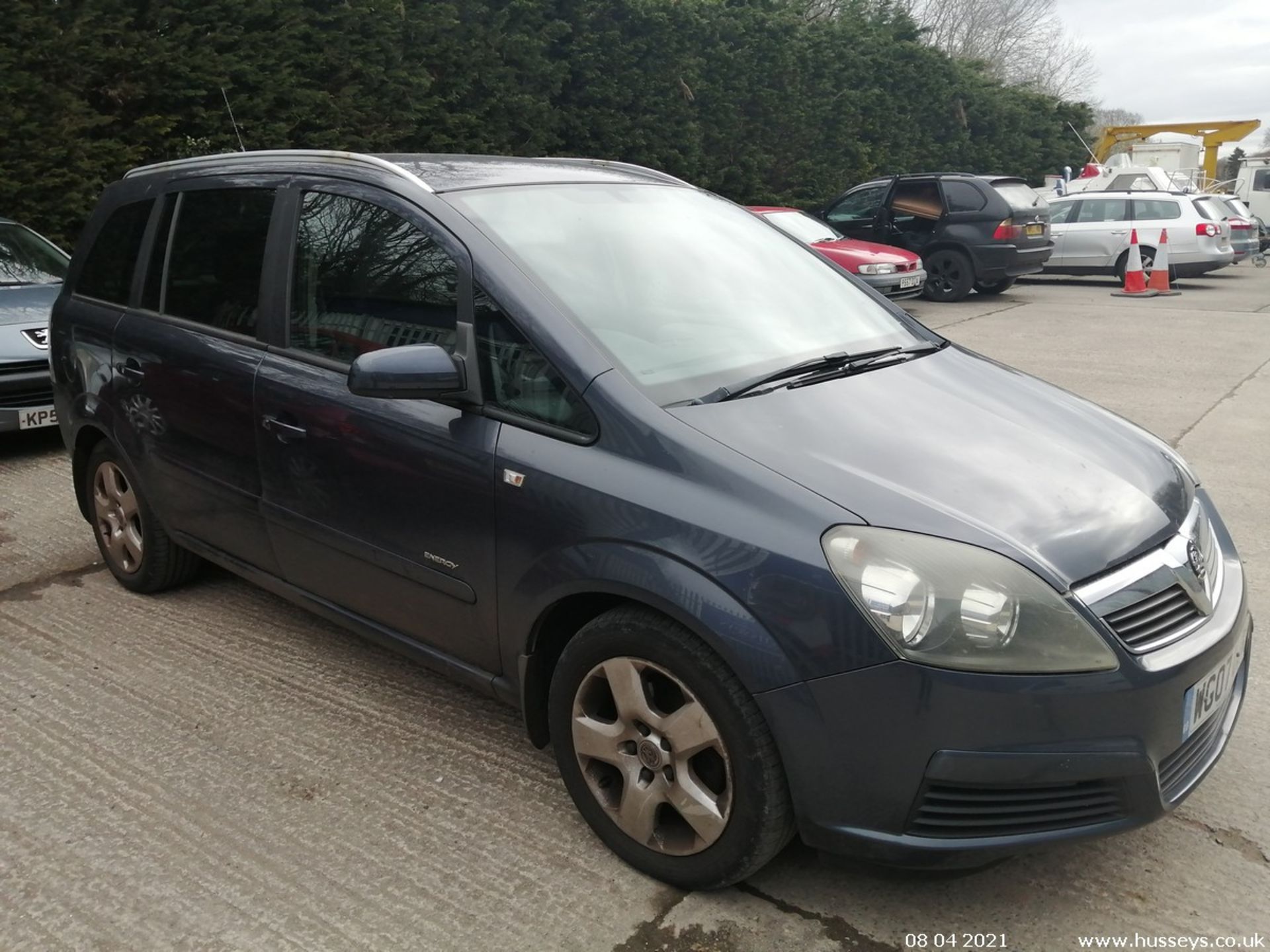 07/07 VAUXHALL ZAFIRA ENERGY - 1796cc 5dr MPV (Blue) - Image 10 of 14