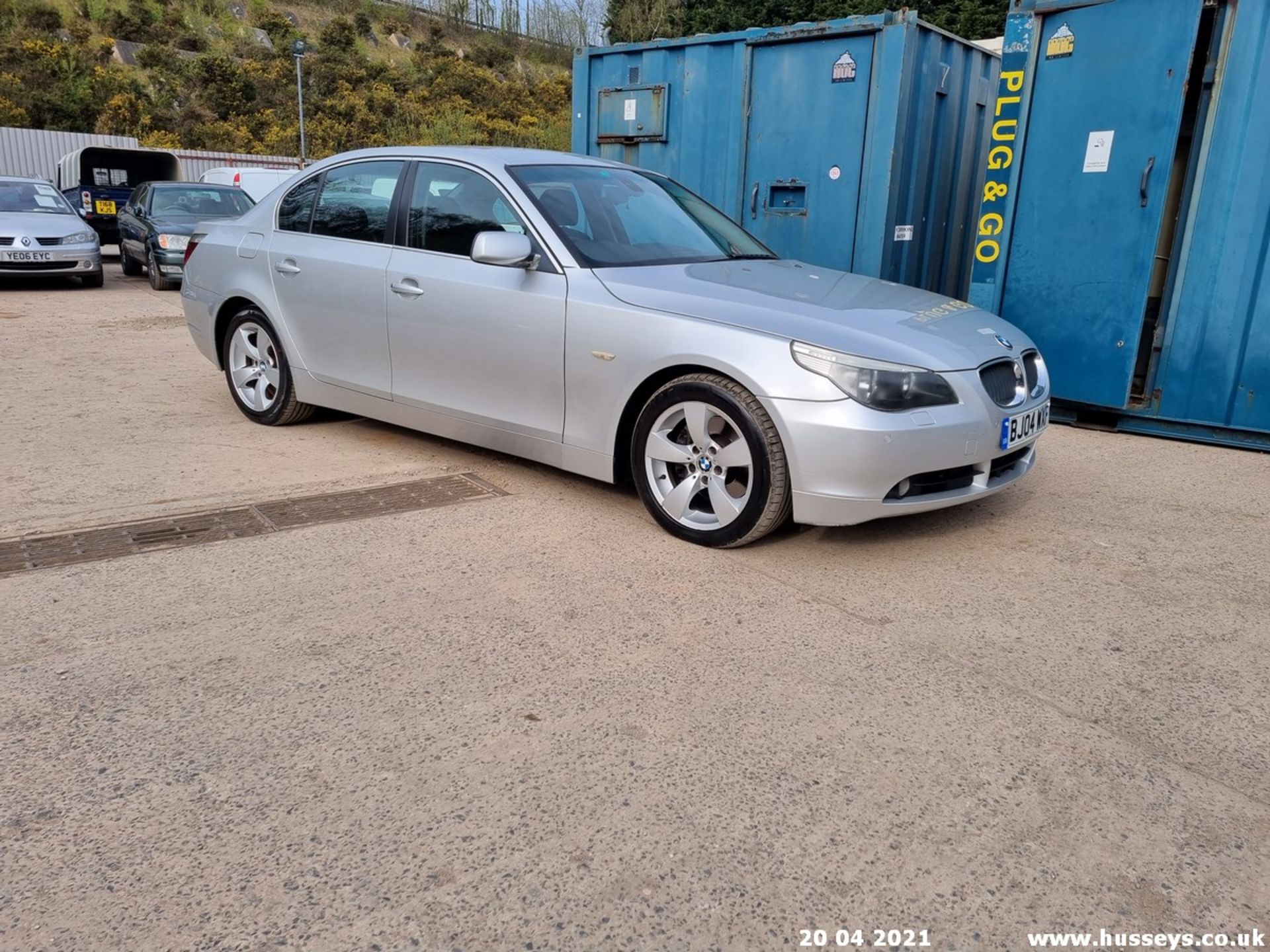 04/04 BMW 530D SE AUTO - 2993cc 4dr Saloon (Silver, 207k) - Image 10 of 15