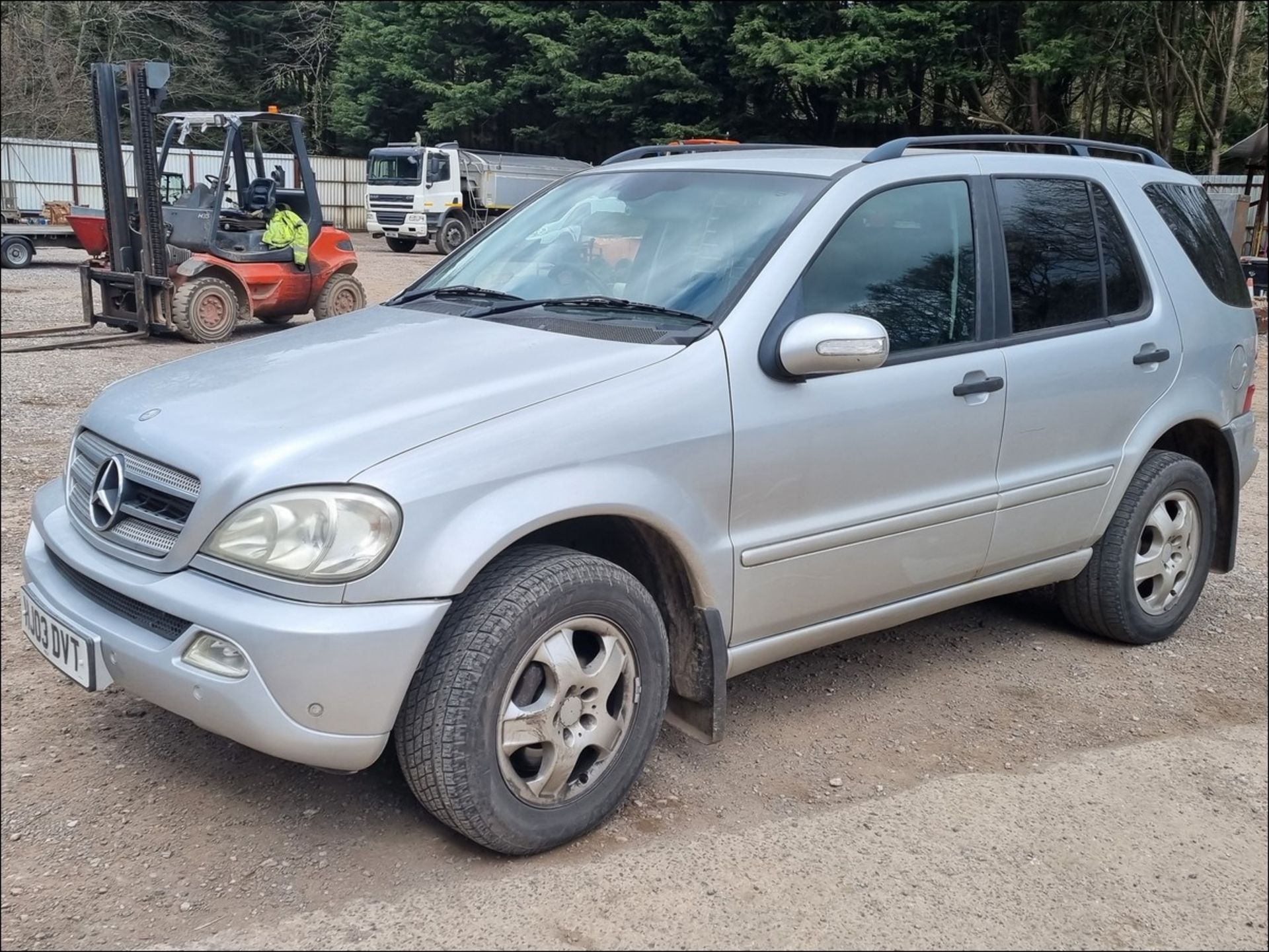 03/03 MERCEDES ML270 CDI AUTO - 2688cc 5dr Estate (Silver, 167k)