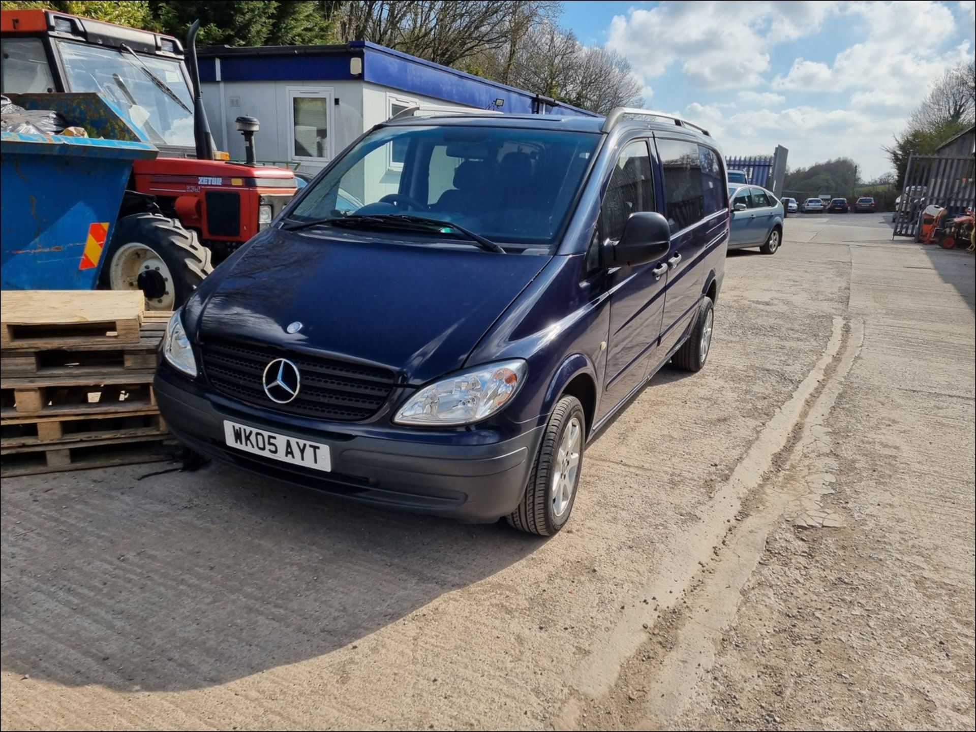 05/05 MERCEDES VITO 111 CDI LONG - 2148cc 5.dr Van (Mauve/purple, 120k) - Image 5 of 12