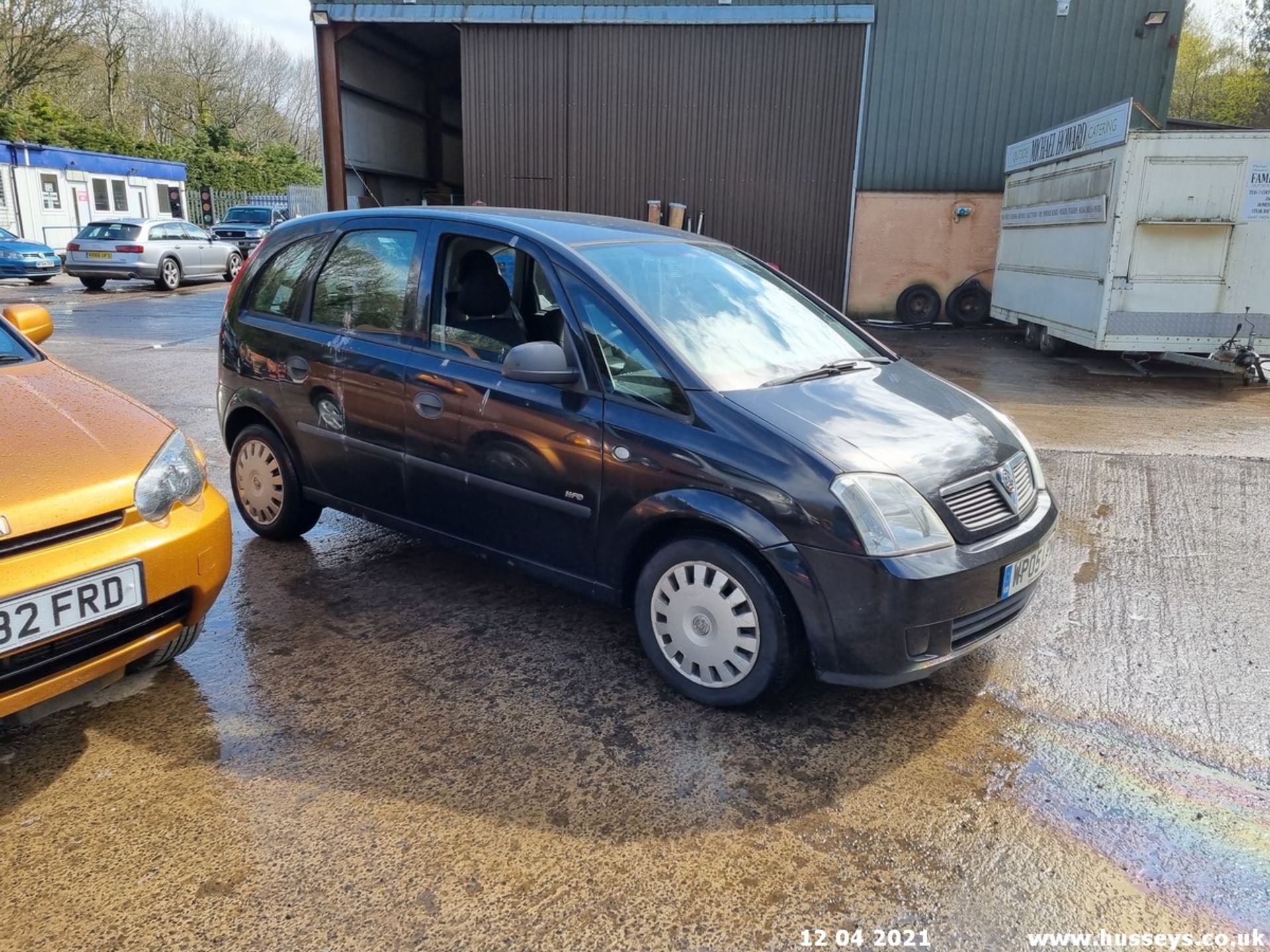 05/05 VAUXHALL MERIVA LIFE TWINPORT - 1364cc 5dr MPV (Black, 132k) - Image 3 of 15