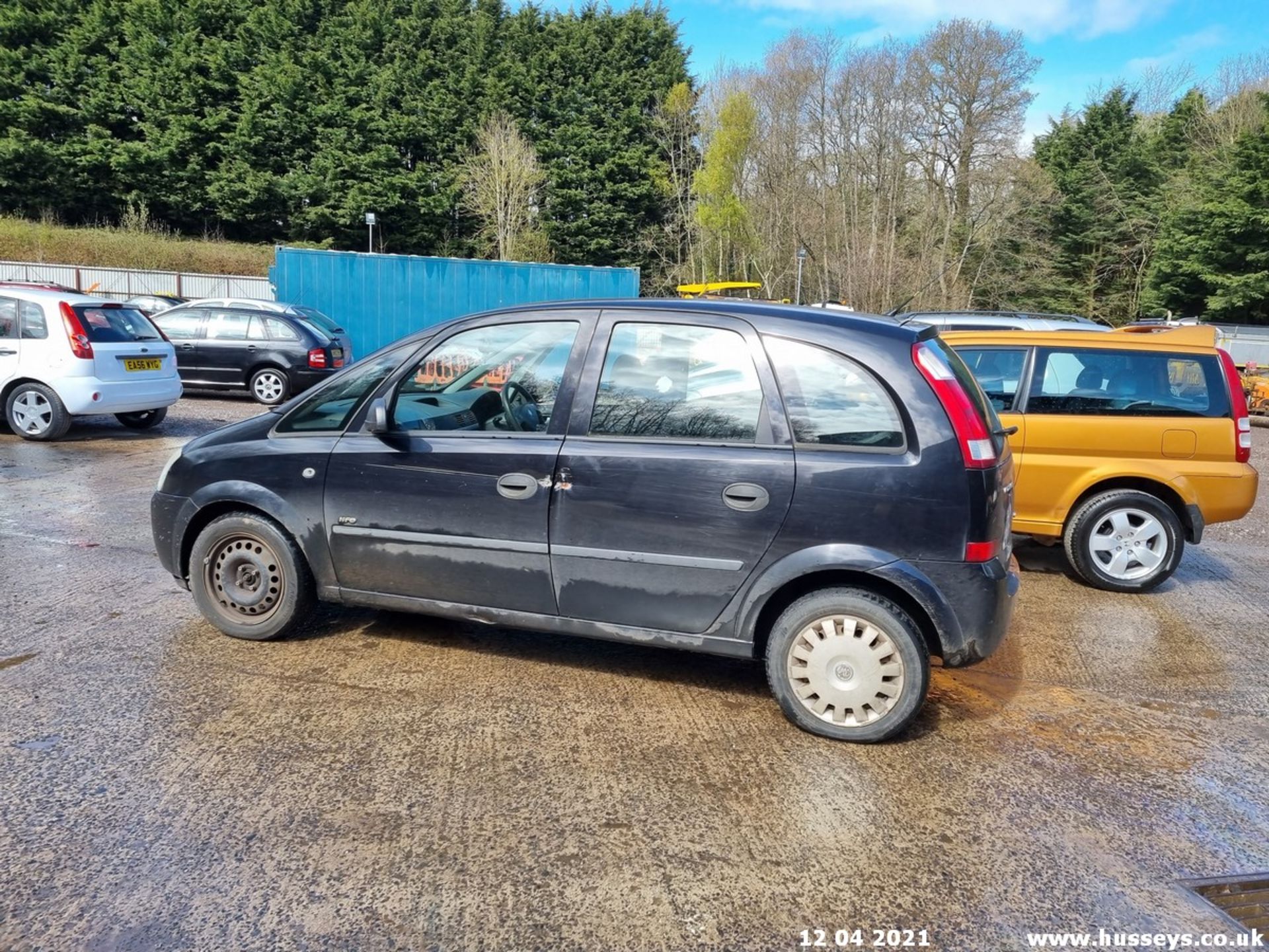 05/05 VAUXHALL MERIVA LIFE TWINPORT - 1364cc 5dr MPV (Black, 132k) - Image 5 of 15