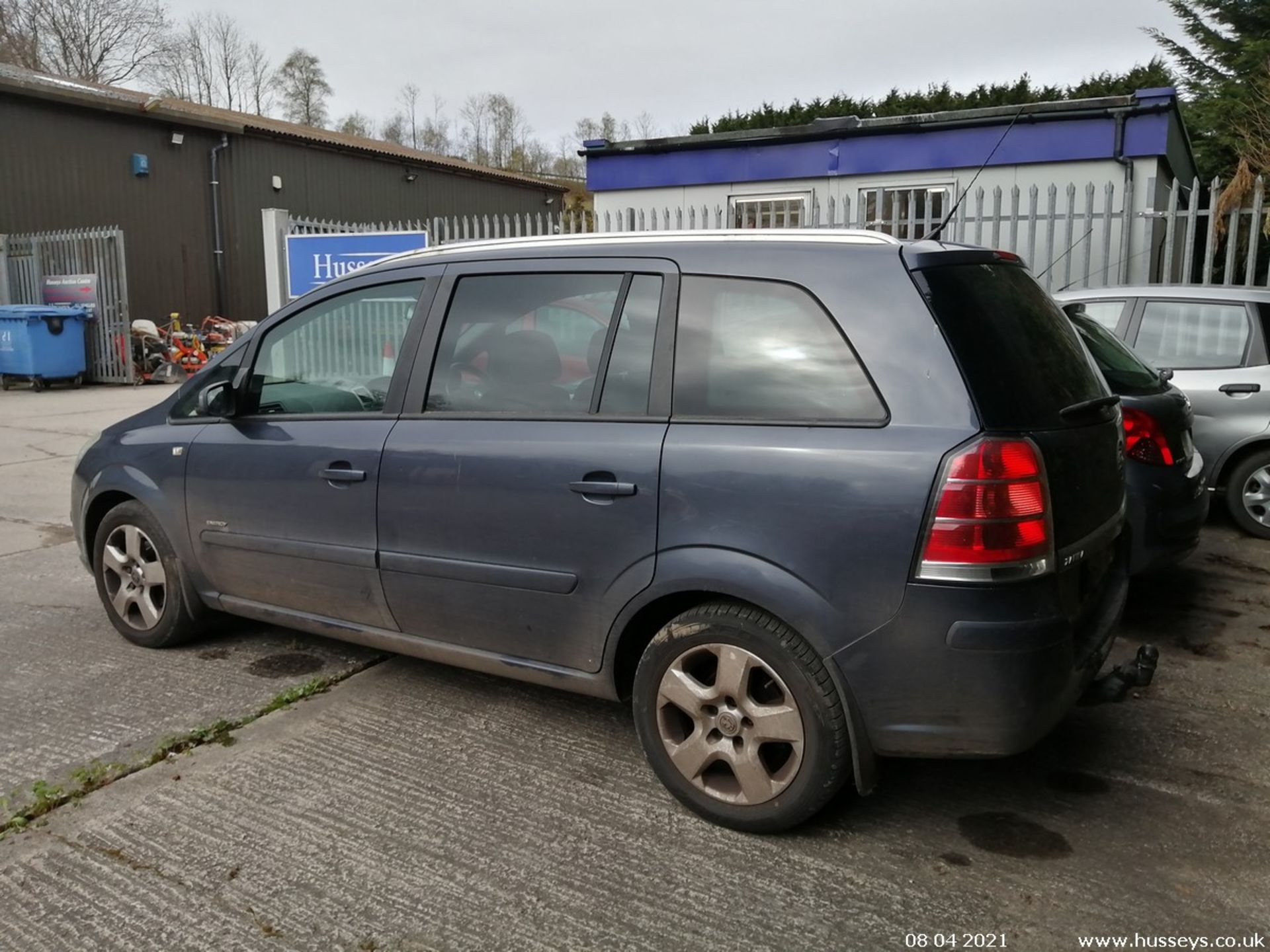 07/07 VAUXHALL ZAFIRA ENERGY - 1796cc 5dr MPV (Blue) - Image 5 of 14