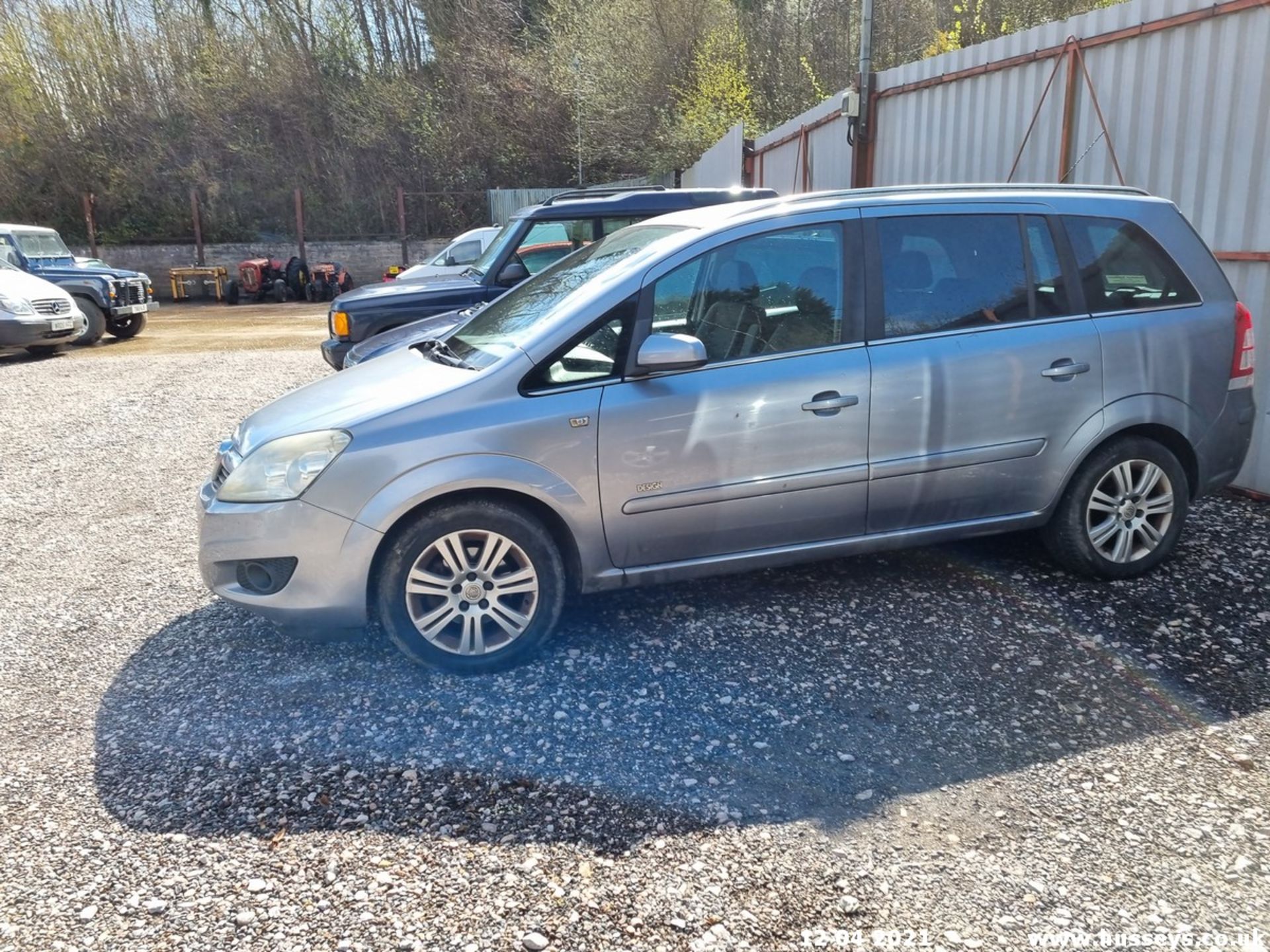 08/08 VAUXHALL ZAFIRA DESIGN - 1796cc 5dr MPV (Silver, 103k) - Image 6 of 13