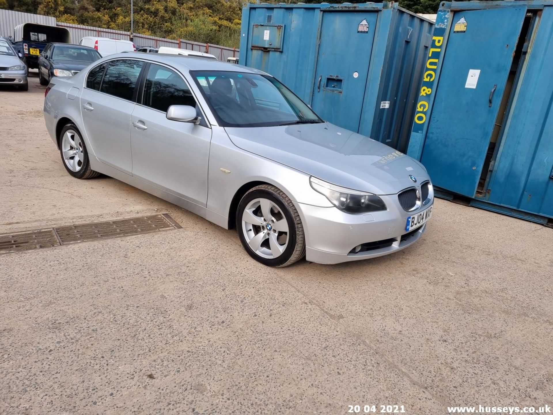 04/04 BMW 530D SE AUTO - 2993cc 4dr Saloon (Silver, 207k) - Image 5 of 15