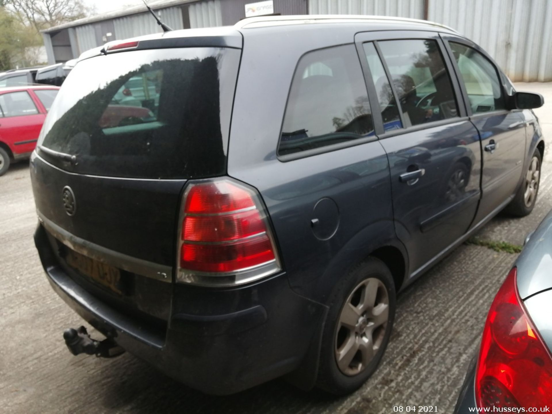 07/07 VAUXHALL ZAFIRA ENERGY - 1796cc 5dr MPV (Blue) - Image 6 of 14