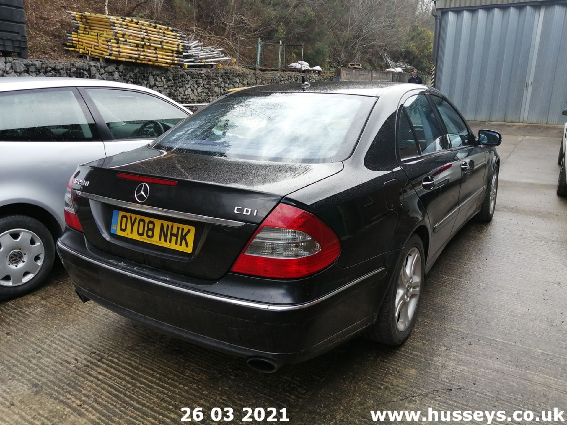 08/08 MERCEDES E280 CDI AVANTGARDE AUTO - 2987cc 4dr Saloon (Black, 100k) - Image 12 of 28