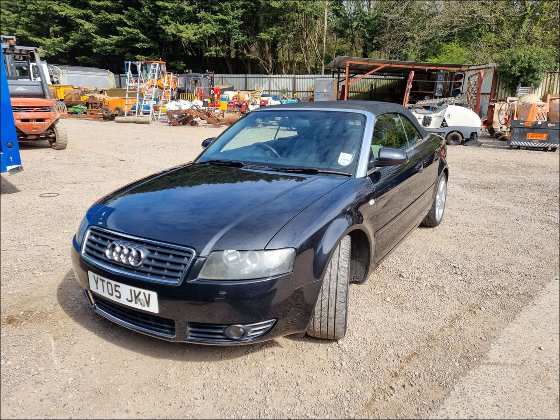 05/05 AUDI A4 T S LINE CVT - 1781cc 2dr Convertible (Black, 96k) - Image 8 of 11