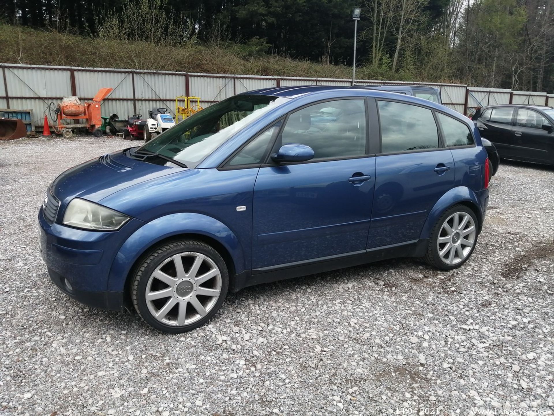 04/54 AUDI A2 FSI SPORT - 1598cc 5dr Hatchback (Blue, 95k) - Image 5 of 14