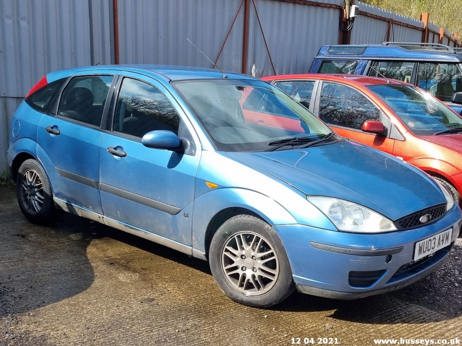 03/03 FORD FOCUS LX TDCI - 1753cc 5dr Hatchback (Blue)