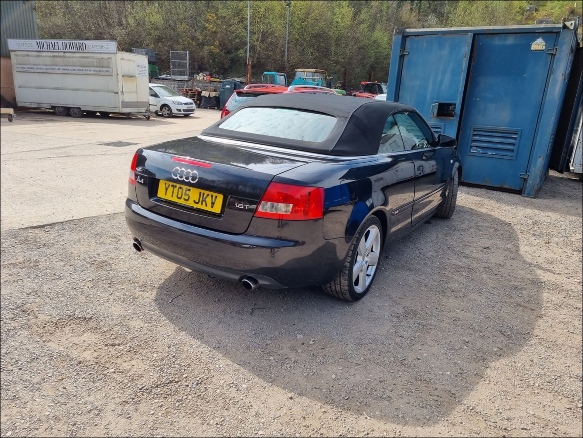 05/05 AUDI A4 T S LINE CVT - 1781cc 2dr Convertible (Black, 96k) - Image 5 of 11