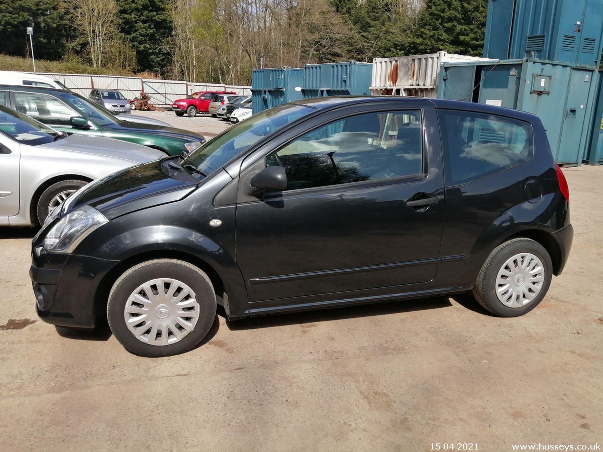 09/59 CITROEN C2 VTR HDI - 1398cc 3dr Hatchback (Black, 101k) - Image 3 of 13