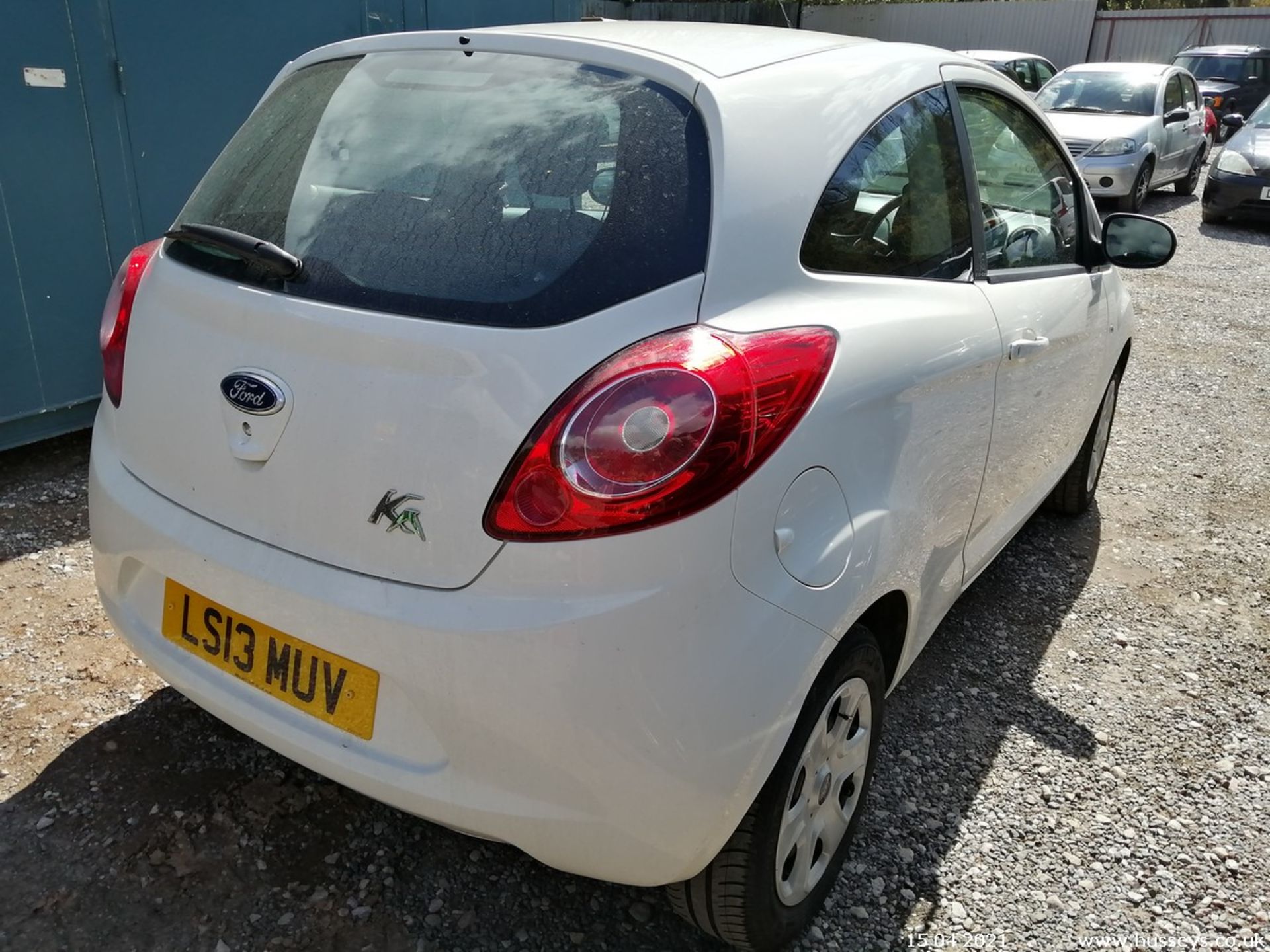 13/13 FORD KA EDGE - 1242cc 3dr Hatchback (White, 79k) - Image 9 of 14