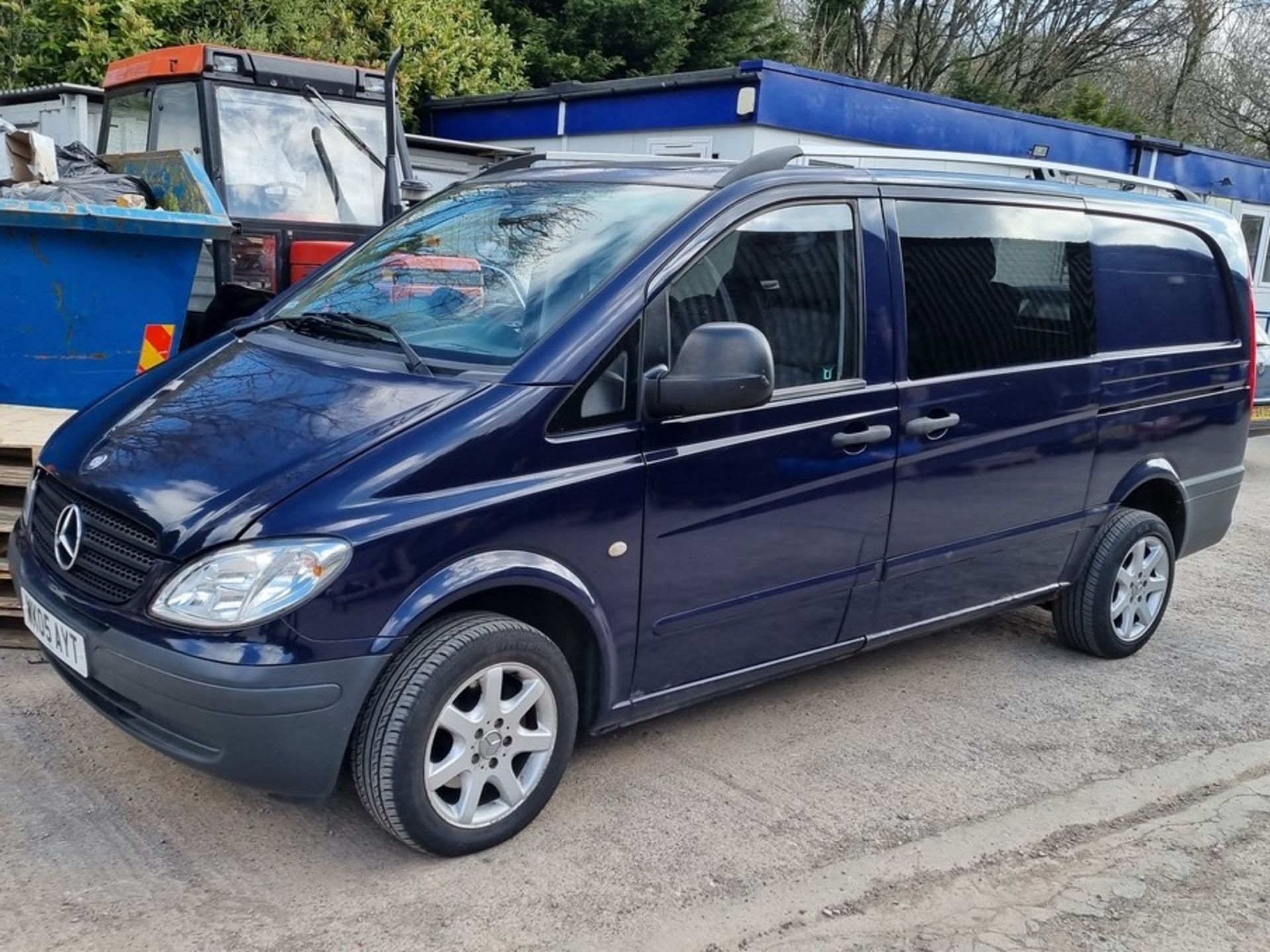 05/05 MERCEDES VITO 111 CDI LONG - 2148cc 5.dr Van (Mauve/purple, 120k)