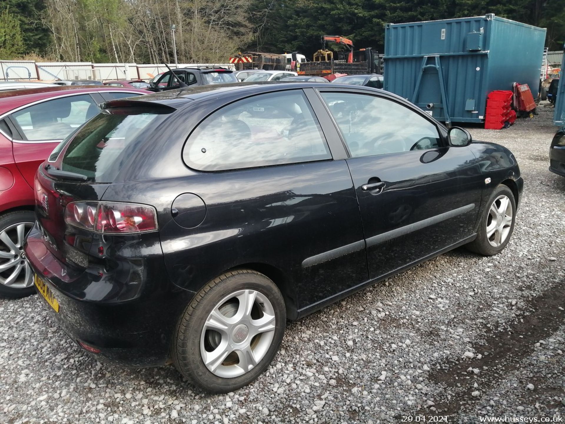 08/08 SEAT IBIZA STYLANCE - 1390cc 3dr Hatchback (Black, 89k) - Image 5 of 11