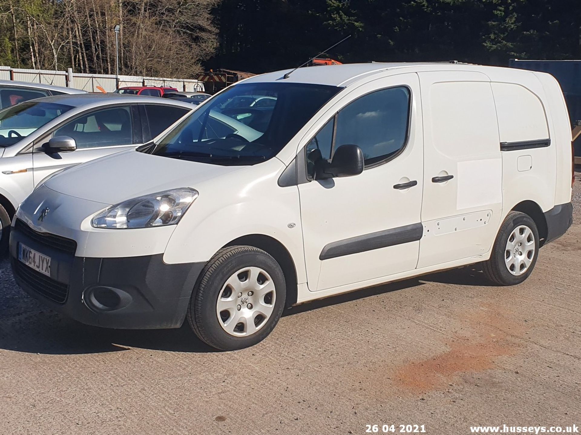 14/64 PEUGEOT PARTNER 750 SE L2 E-HDI - 1560cc Van (White, 75k)