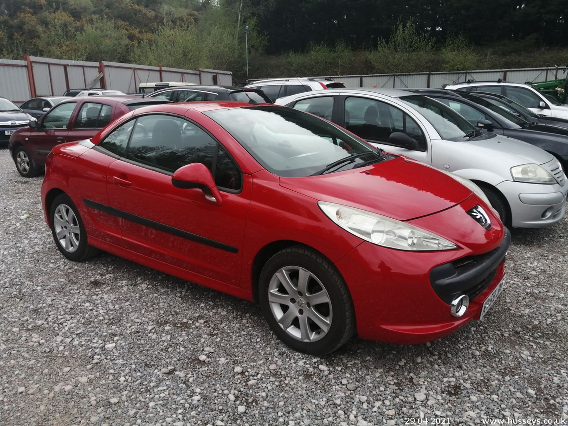 09/59 PEUGEOT 207 XR CC - 1598cc 2dr Convertible (Red, 109k)