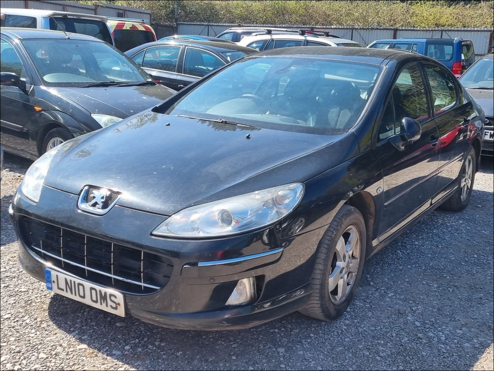 10/10 PEUGEOT 407 SPORT HDI - 1997cc 4dr Saloon (Black, 157k)