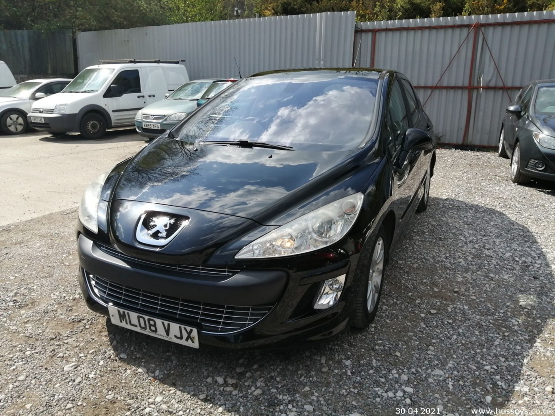 08/08 PEUGEOT 308 SE HDI - 1560cc 5dr Hatchback (Black, 135k)