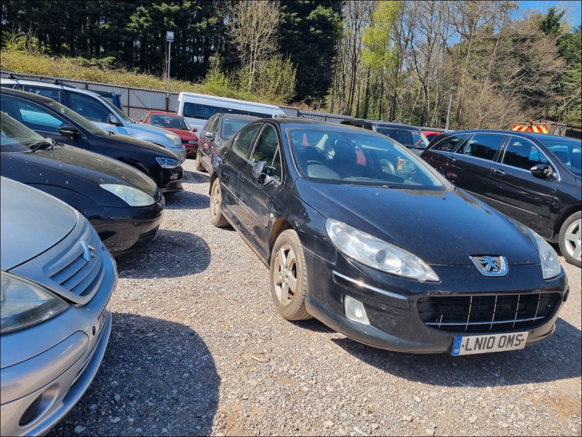 10/10 PEUGEOT 407 SPORT HDI - 1997cc 4dr Saloon (Black, 157k) - Image 9 of 11