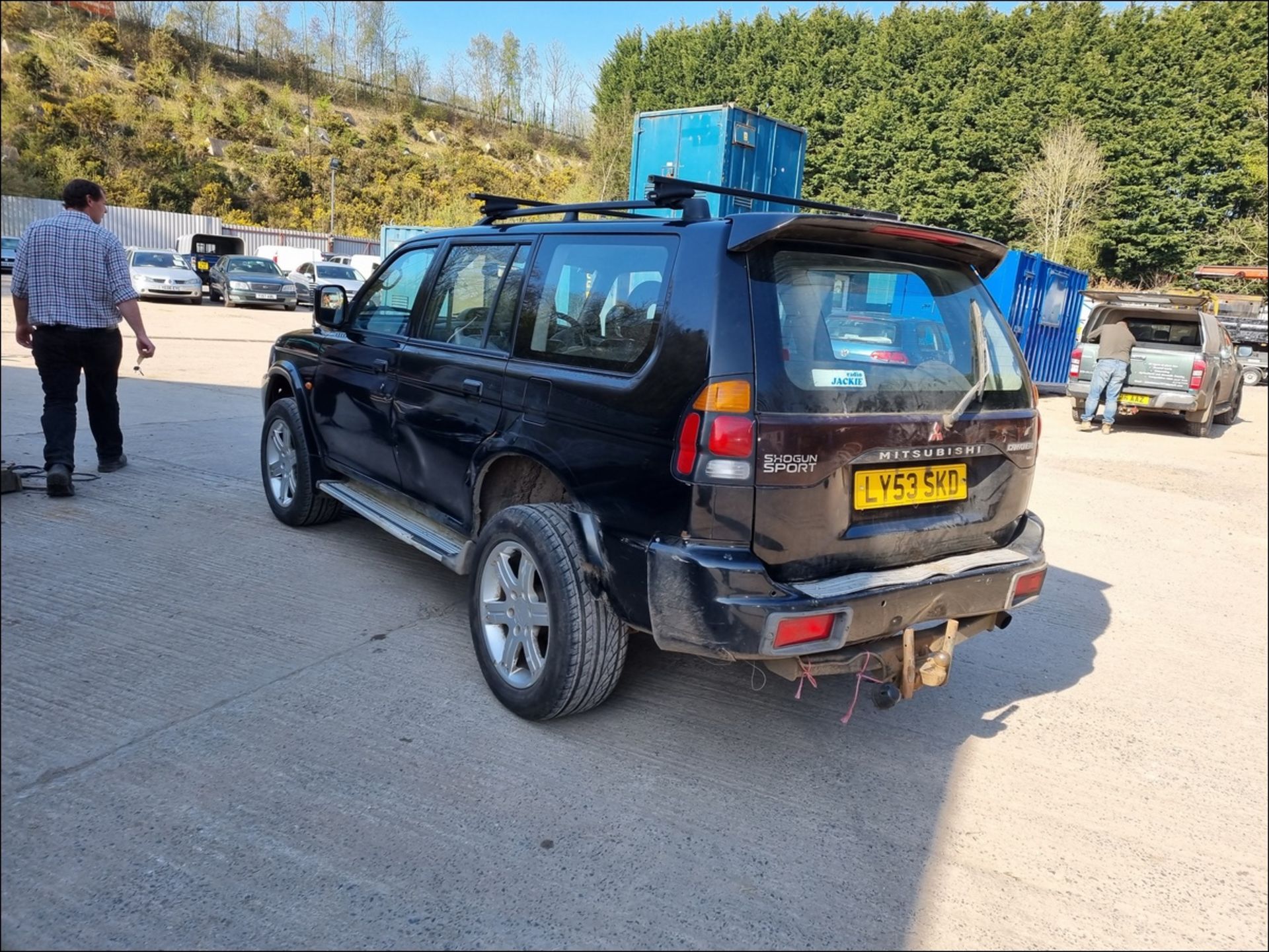 04/53 MITSUBISHI SHOGUN - 2477cc 5dr Estate (Black, 123k) - Image 5 of 14