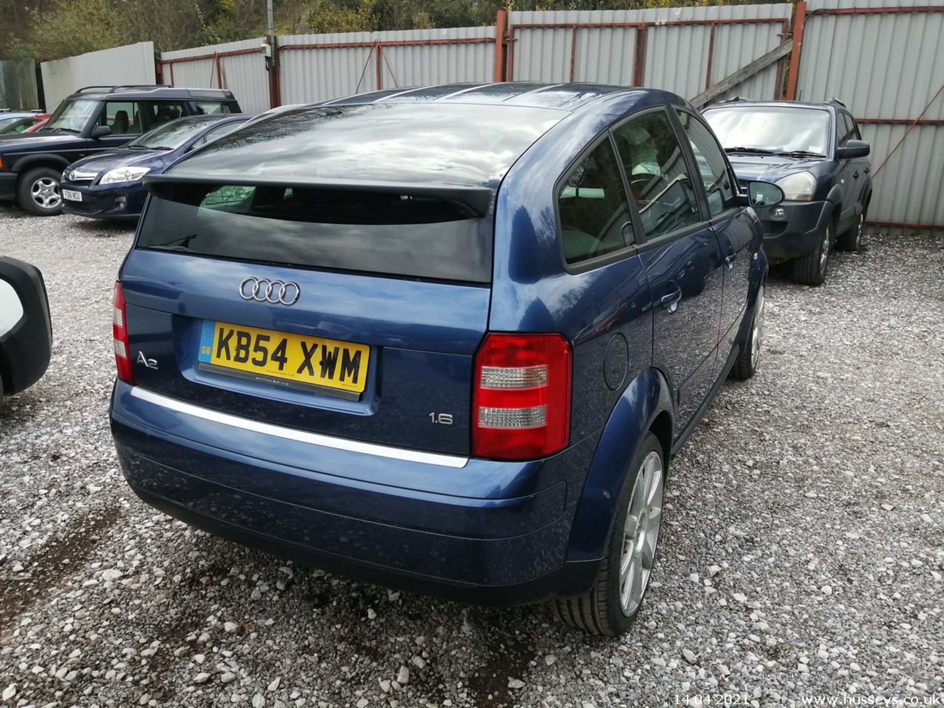 04/54 AUDI A2 FSI SPORT - 1598cc 5dr Hatchback (Blue, 95k) - Image 9 of 14