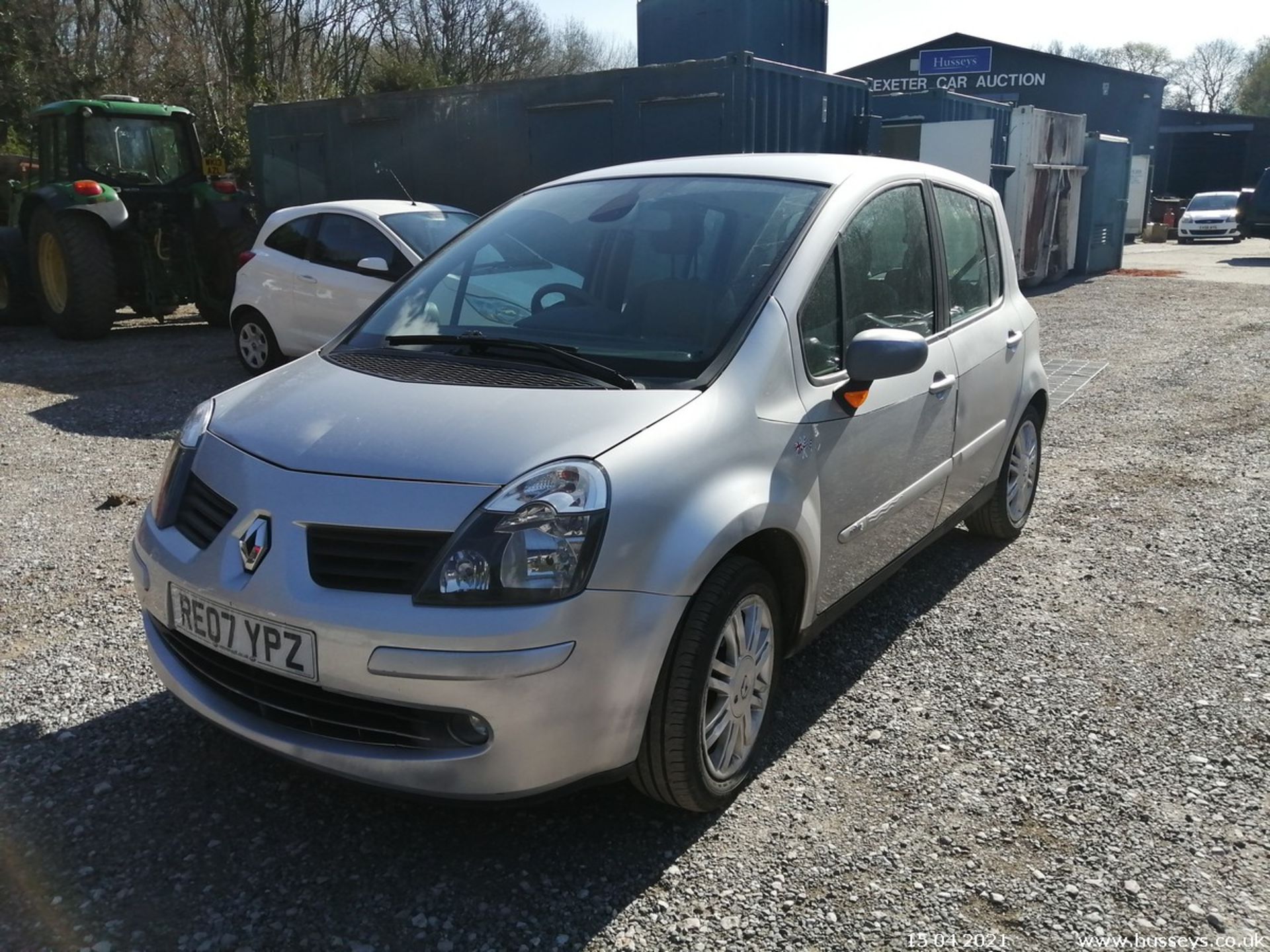 07/07 RENAULT MODUS INITIALE DCI 86 - 1461cc 5dr Hatchback (Silver, 93k) - Image 2 of 12