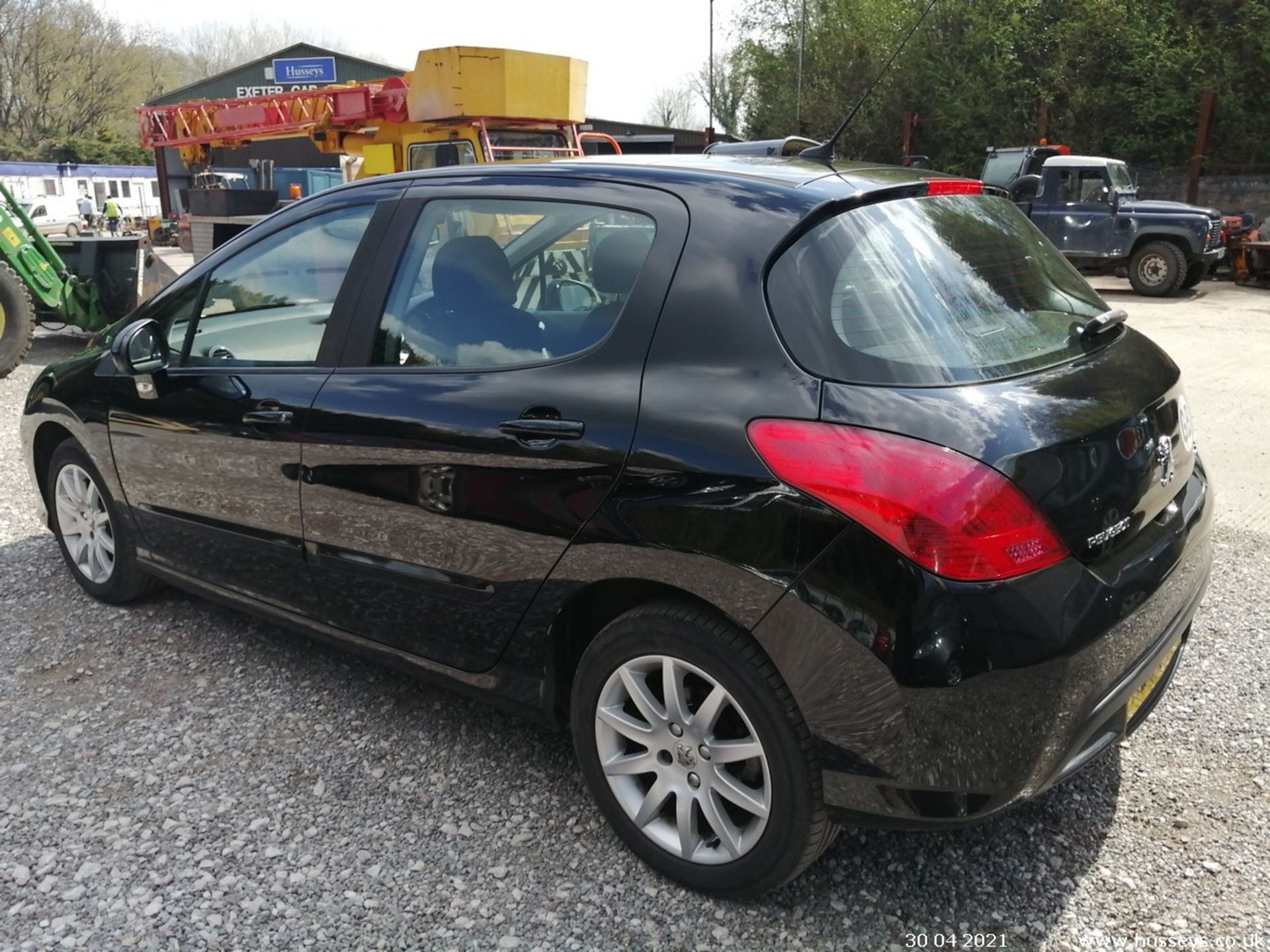 08/08 PEUGEOT 308 SE HDI - 1560cc 5dr Hatchback (Black, 135k) - Image 5 of 14