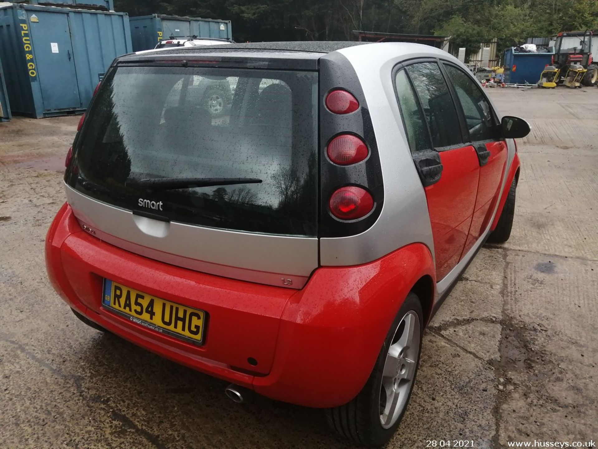 04/54 SMART FORFOUR PASSION SEMI-AUTO - 1332cc 5dr Hatchback (Silver, 77k) - Image 13 of 26