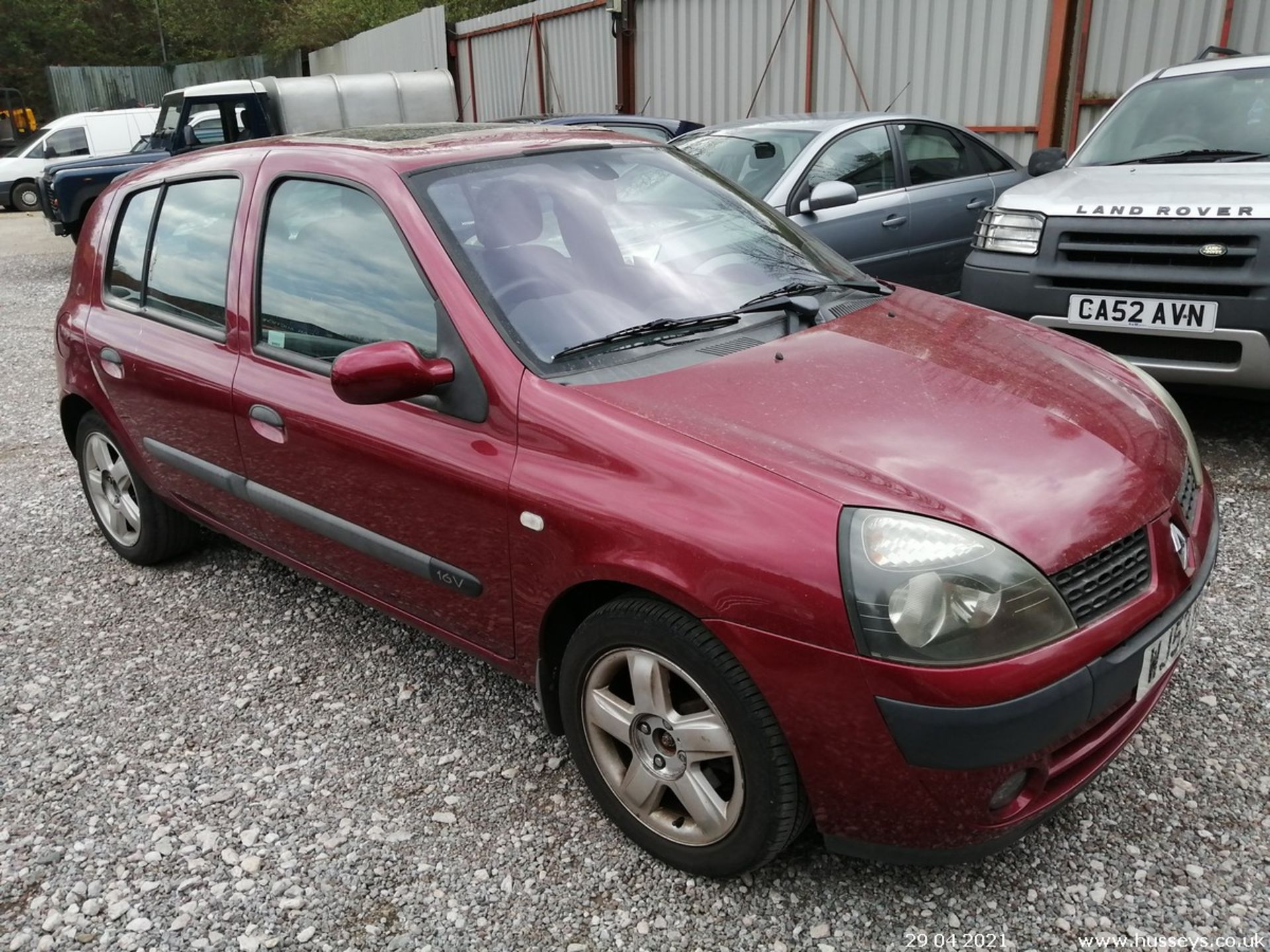 03/53 RENAULT CLIO DYNAMIQUE 16V - 1149cc 5dr Hatchback (Red, 41k)