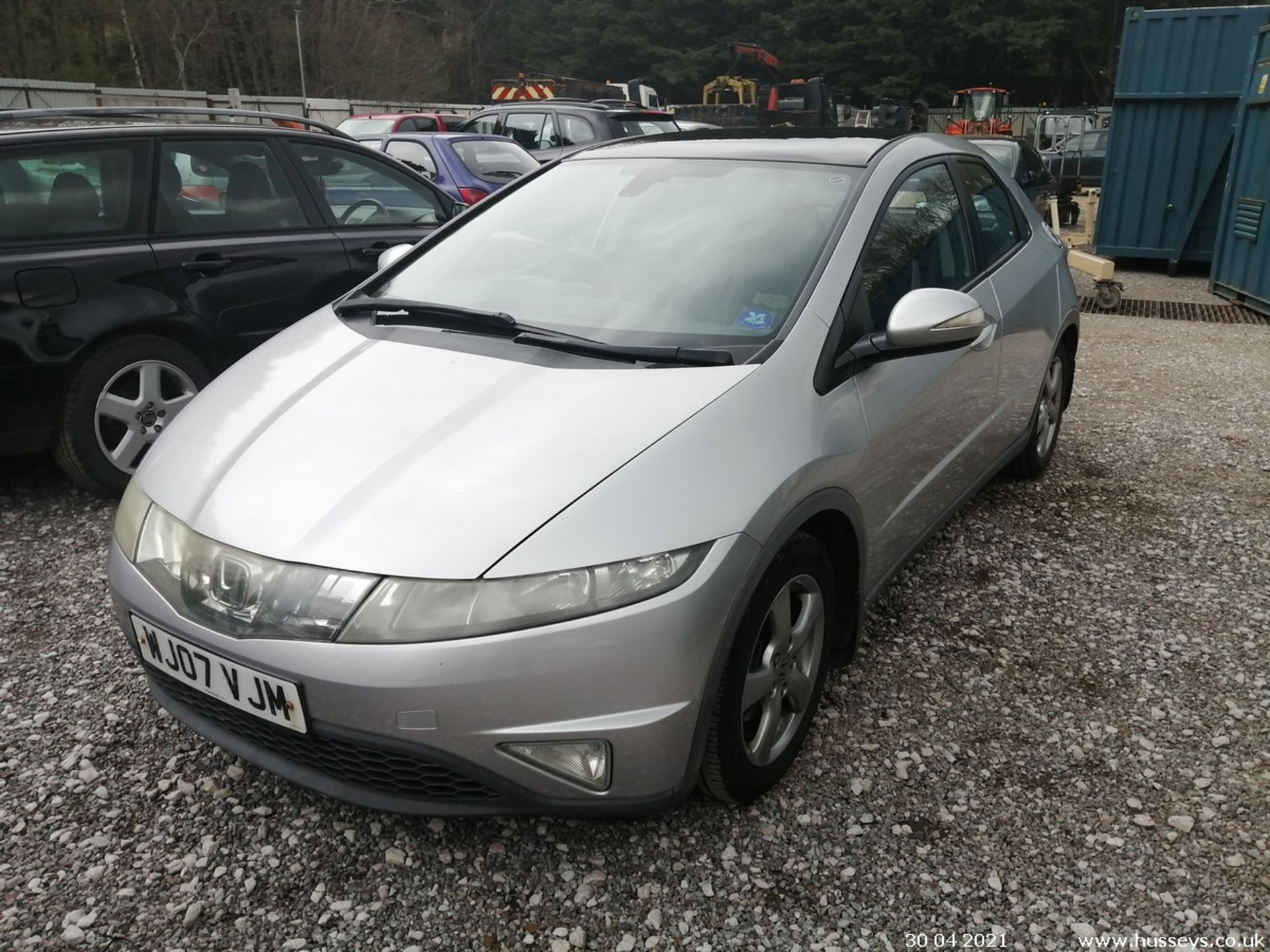 07/07 HONDA CIVIC ES I-VTEC - 1799cc 5dr Hatchback (Silver)