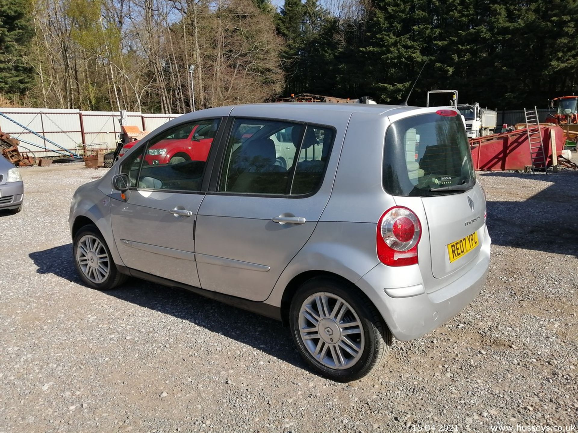 07/07 RENAULT MODUS INITIALE DCI 86 - 1461cc 5dr Hatchback (Silver, 93k) - Image 5 of 12