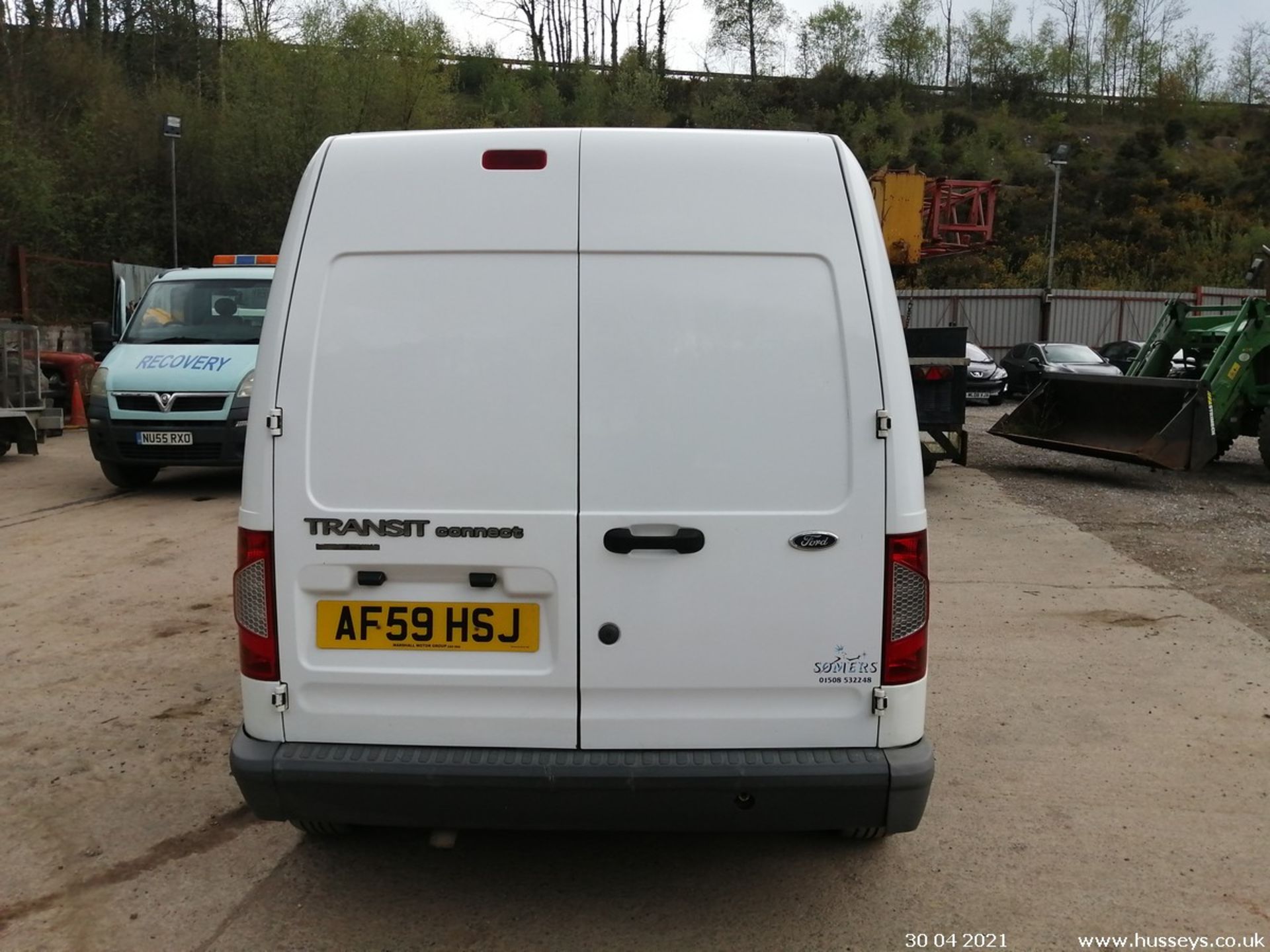 09/59 FORD TRAN CONNECT 90 T230 - 1753cc 3dr Van (White, 132k) - Image 5 of 12